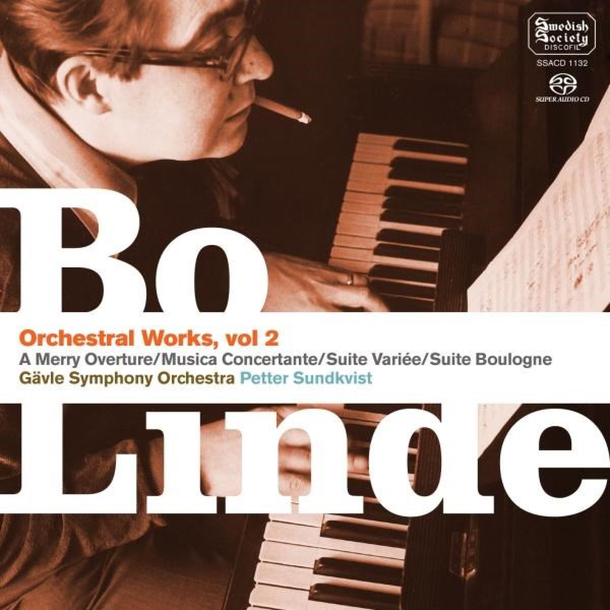 Afbeelding van Gävle Symphony Orchestra, Petter Sundkvist - Bo Linde: Orchestral Works Vol.2