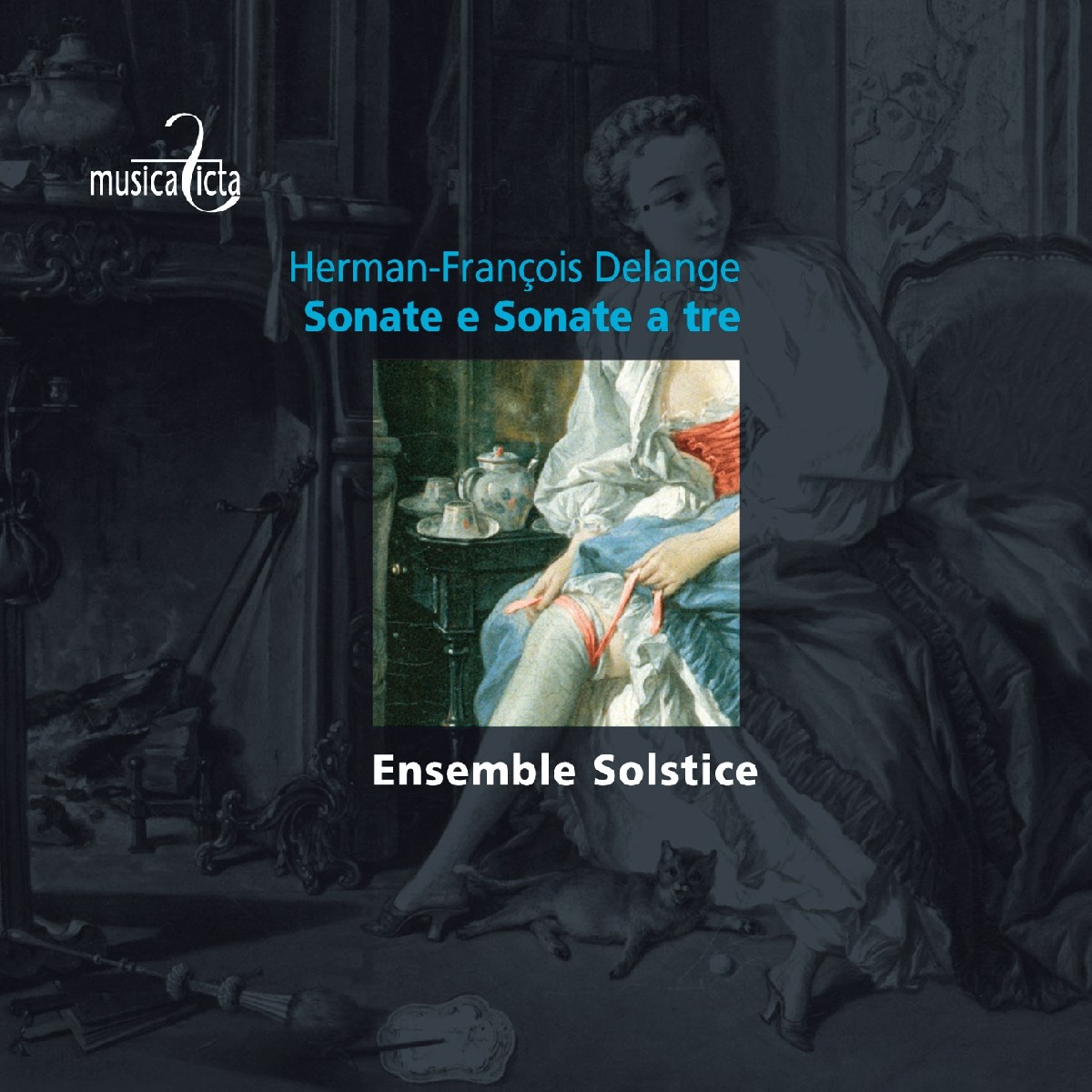 Afbeelding van Ensemble Solstice - Delange: Sonate E Sonate A Tre
