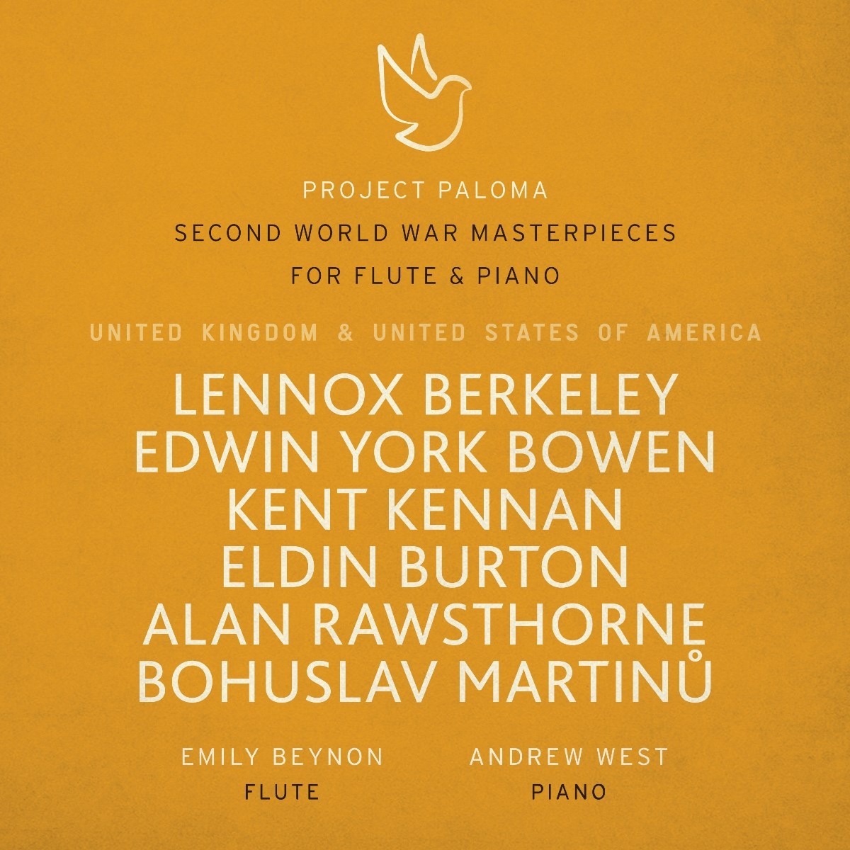 Afbeelding van Emily Beynon & Andrew West - Project Paloma 5: United Kingdom & United States Of America