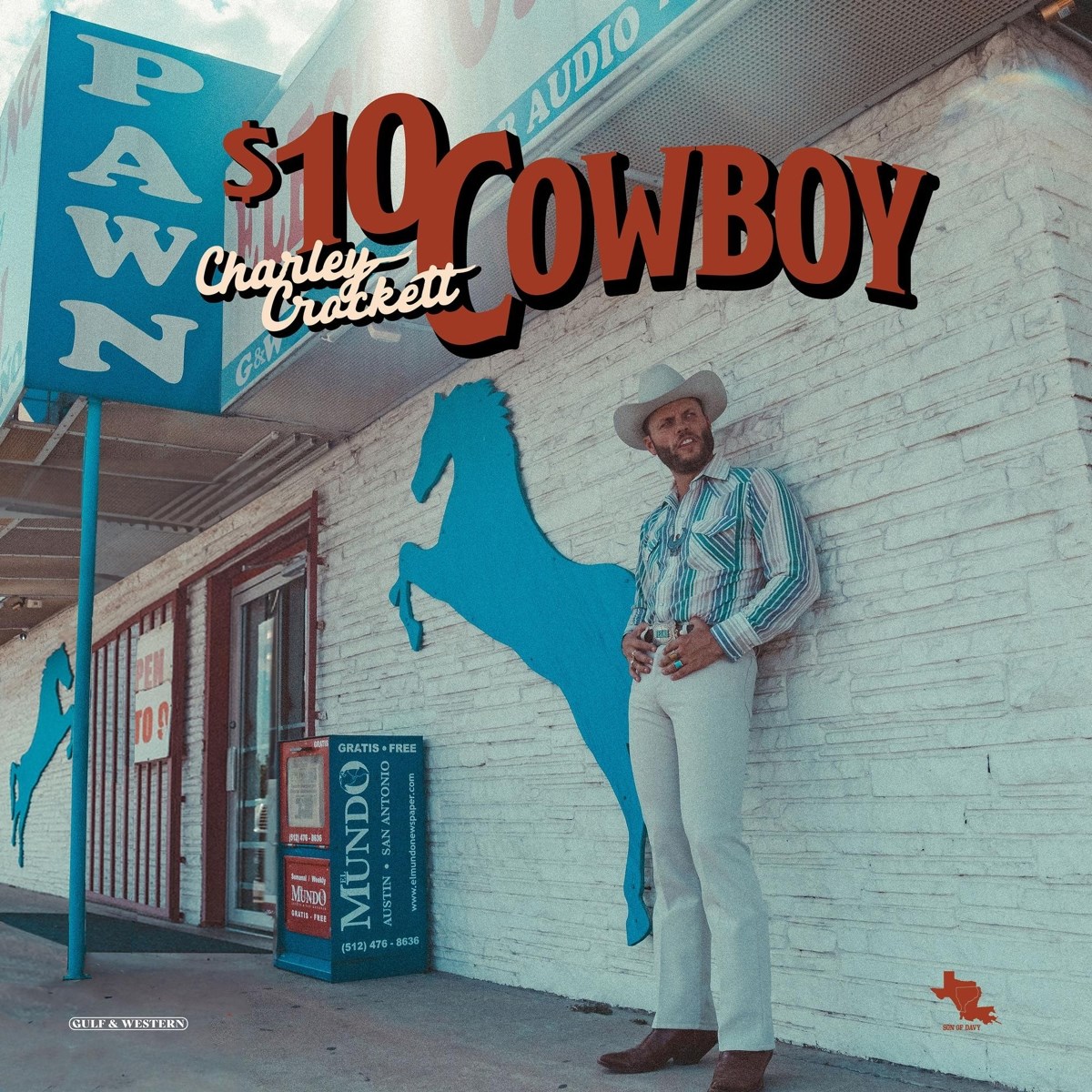 Afbeelding van Charley Crockett - $10 Cowboy