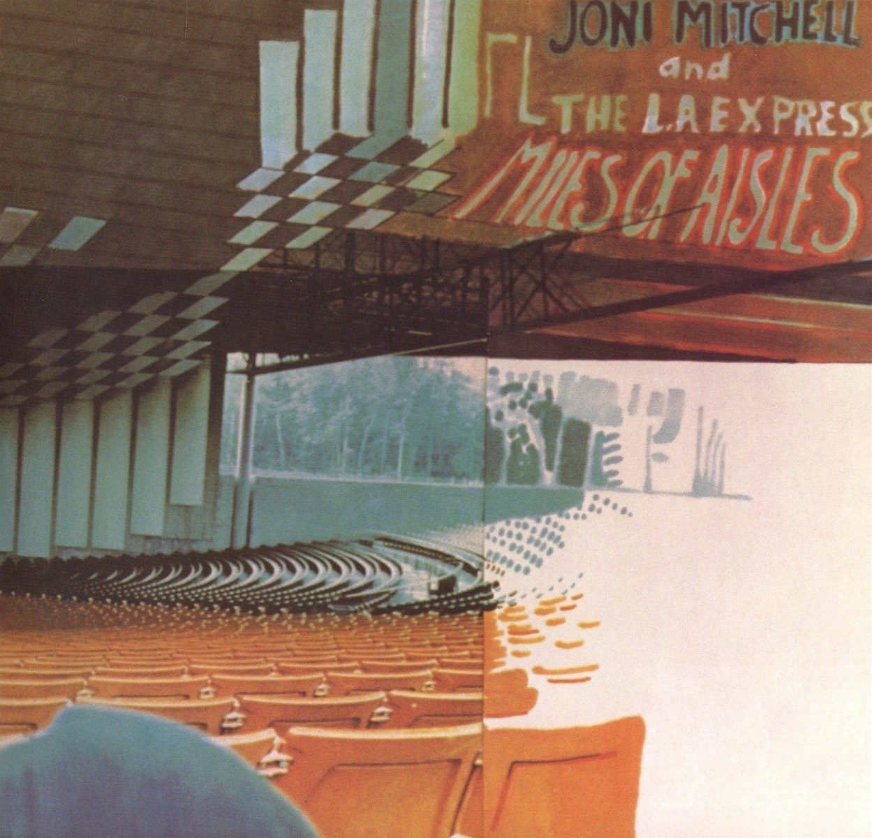 Afbeelding van Joni Mitchell L.A. Express - Miles Of Aisles