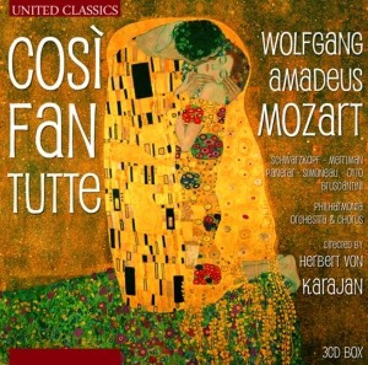 Afbeelding van Philharmonia Orchestra & Chorus, Herbert Von Karajan - Mozart: Cosi Fan Tutte