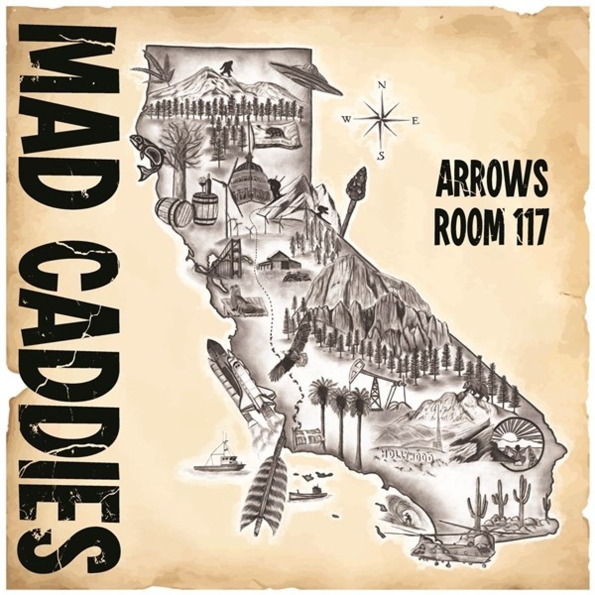 Afbeelding van Mad Caddies - Arrows Room 117