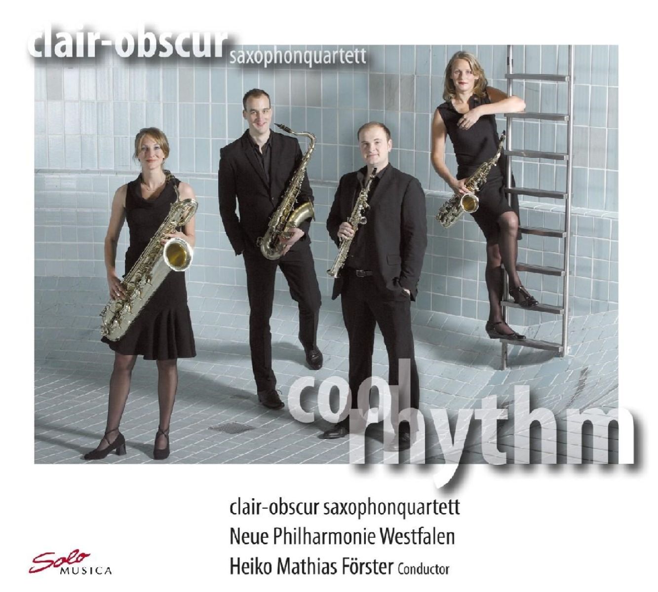 Afbeelding van Clair-Obscure Saxophonquartett, Neue Philharmonie Westfalen, Heiko Mathias Förster - Cool Rhythm