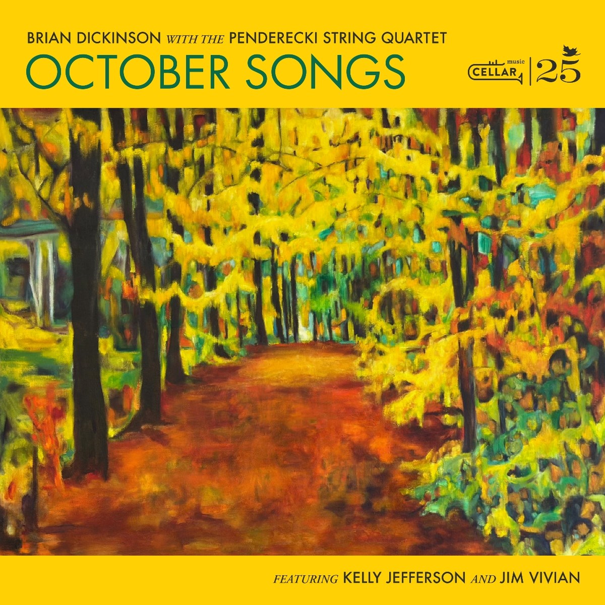 Afbeelding van Brian Dickinson & The Penderecki String Quartet - October Songs