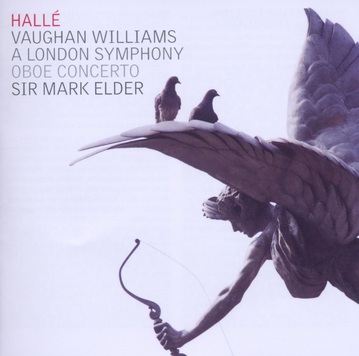Afbeelding van Hallé Orchestra, Sir Mark Elder - Vaughan Williams: A London Symphony | Oboe Concerto