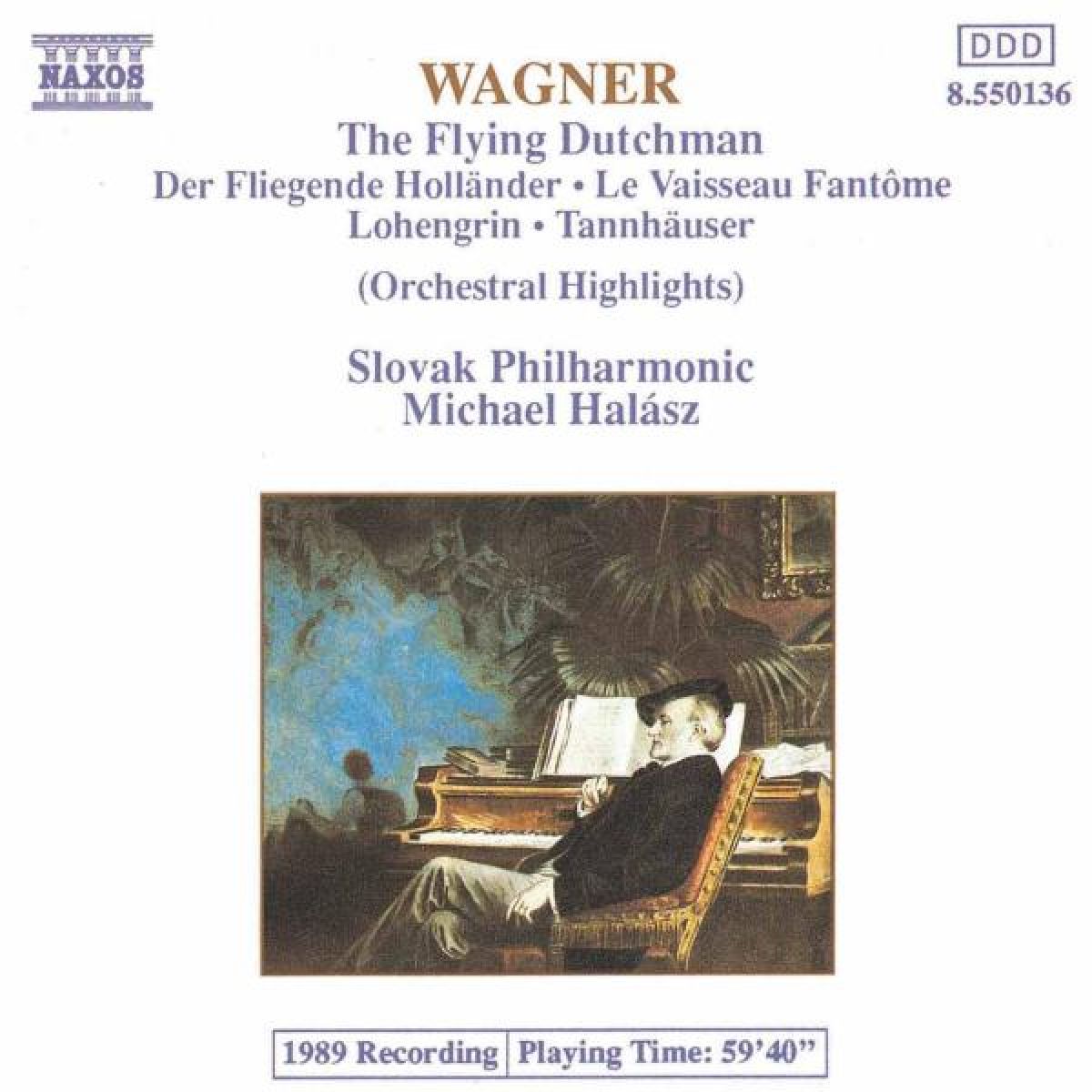 Afbeelding van Slovak Philharmonic Orchestra - Wagner: Orchestral Highlights