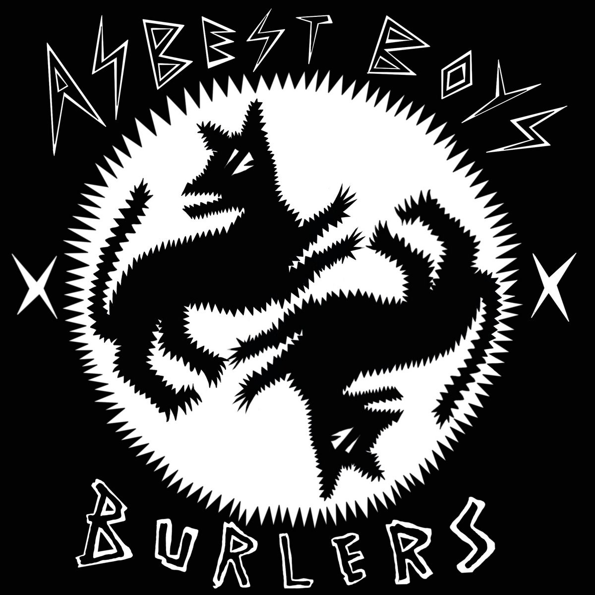Afbeelding van Asbest Boys / Burlers - Split