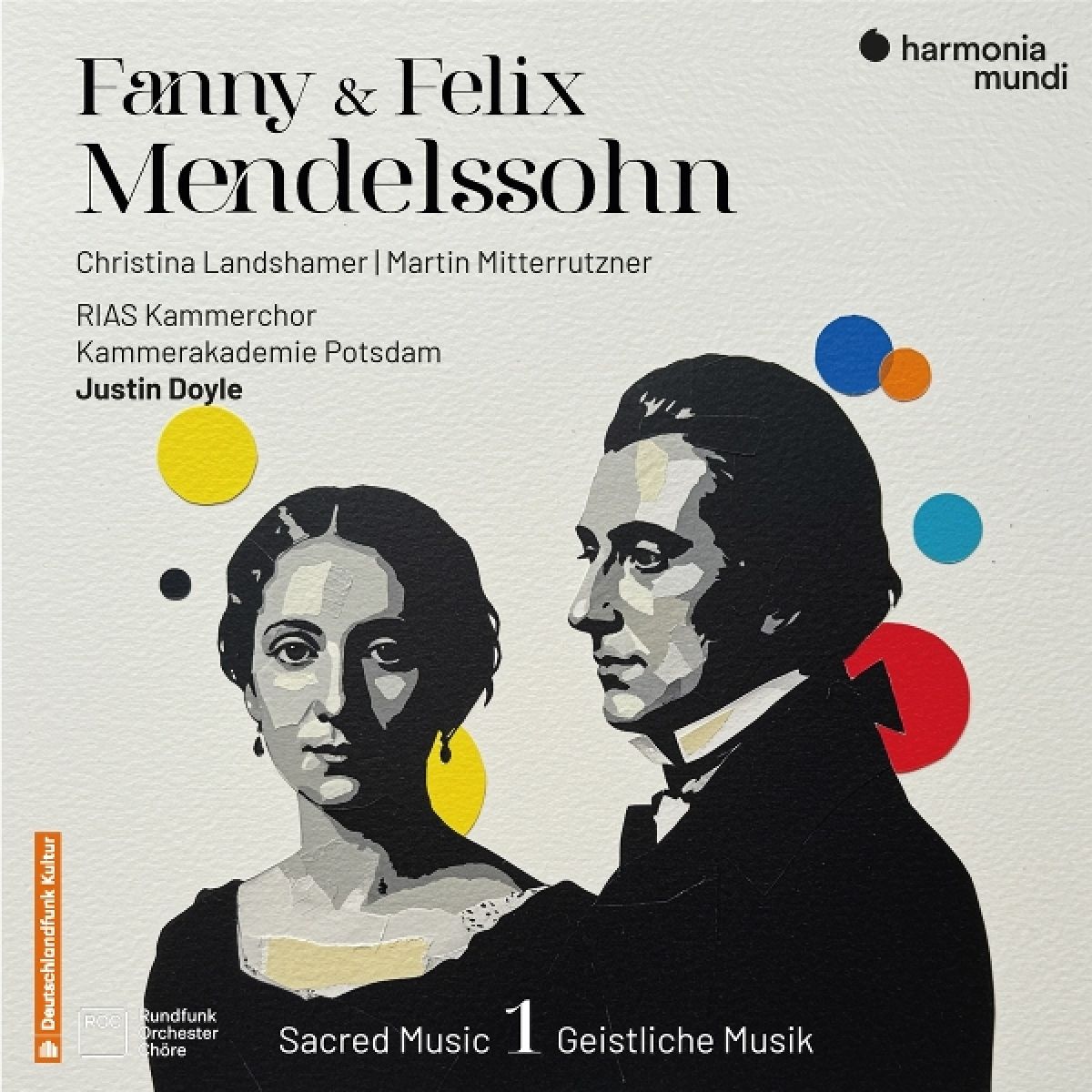 Afbeelding van Rias Kammerchor Berlin - Fanny & Felix Mendelssohn Sacred Music