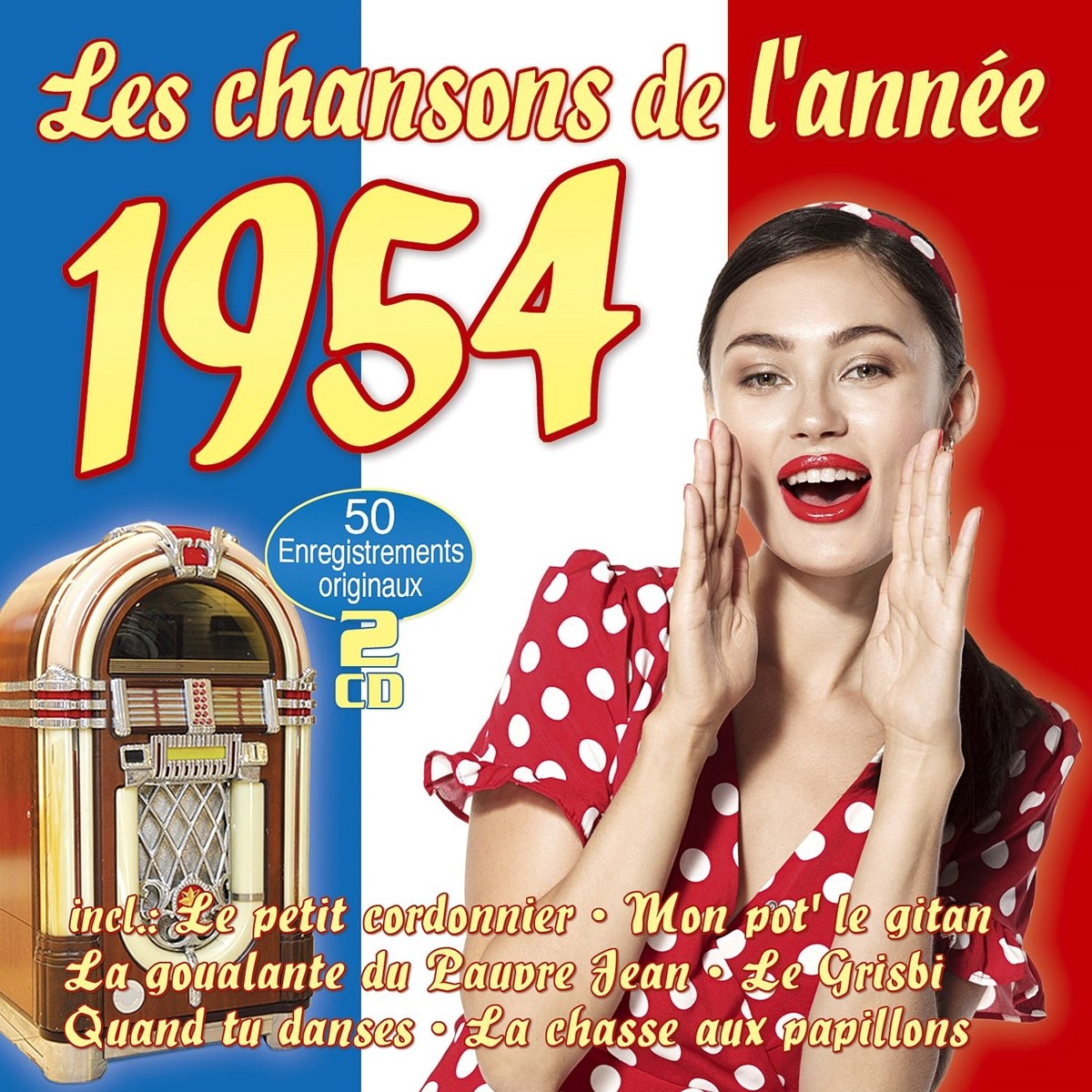 Afbeelding van Various Artists - Les Chansons De L'Année 1954