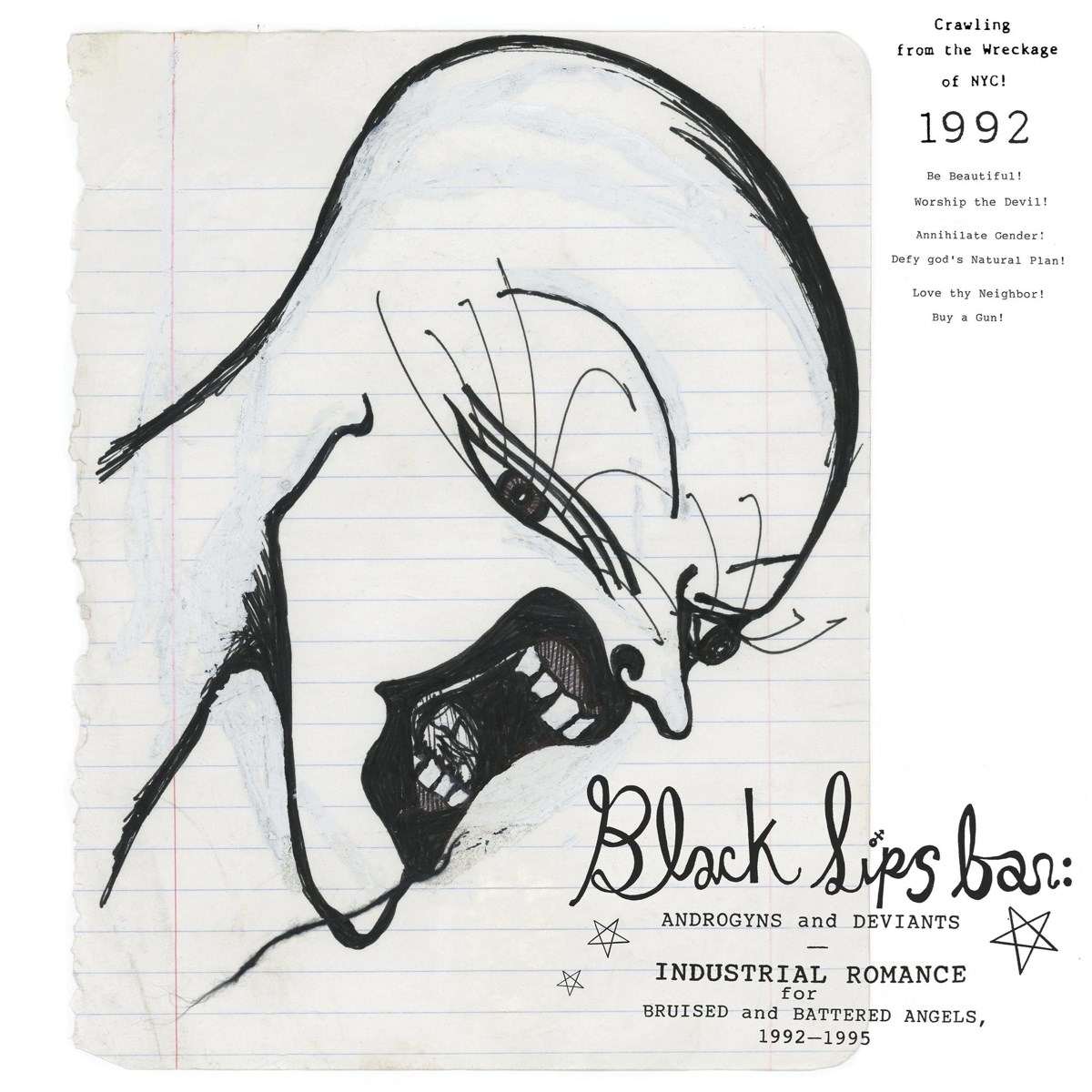 Afbeelding van Various Artists - Blacklips Bar: Androgyns And Deviants - Industrial Romance For Bruised And Battered Angels, 1992–1995