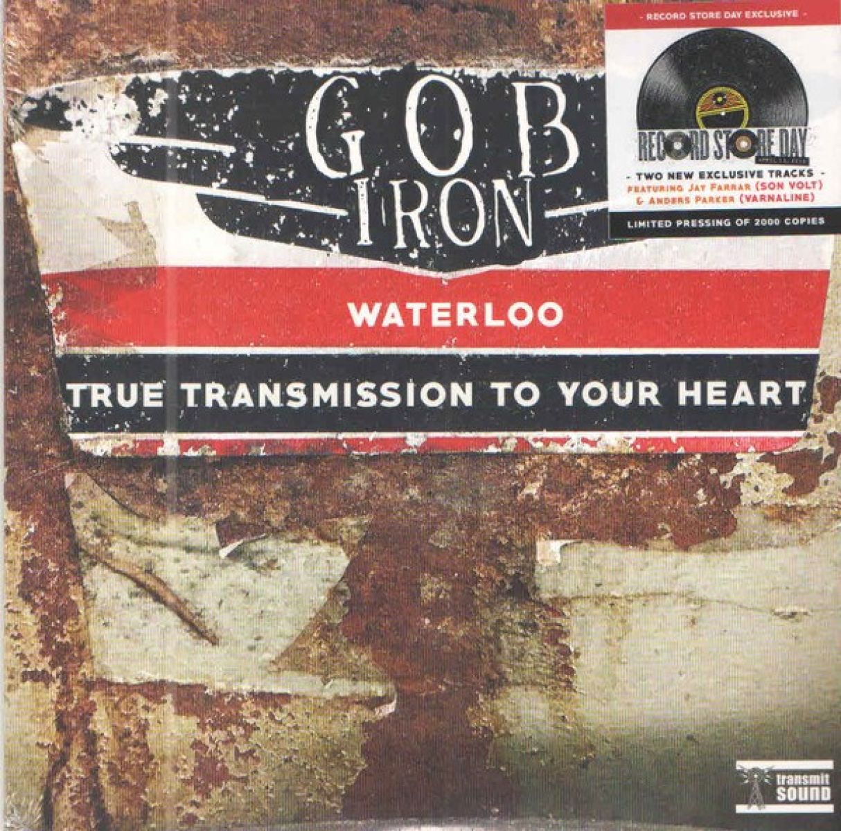 Afbeelding van Gob Iron - Waterloo/ True Transmission To Your Heart