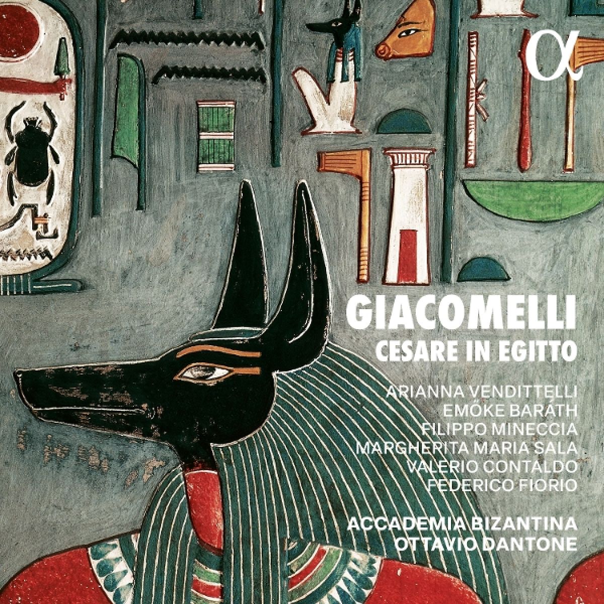 Afbeelding van Arianna Vendittelli, Emoke Barath, Filippo Mineccia, Margherita Maria Sala, Valerio Contaldo, Federico Fiorio, Accademia Bizantina, Ottavio Dantone - Giacomelli: Cesare In Egitto