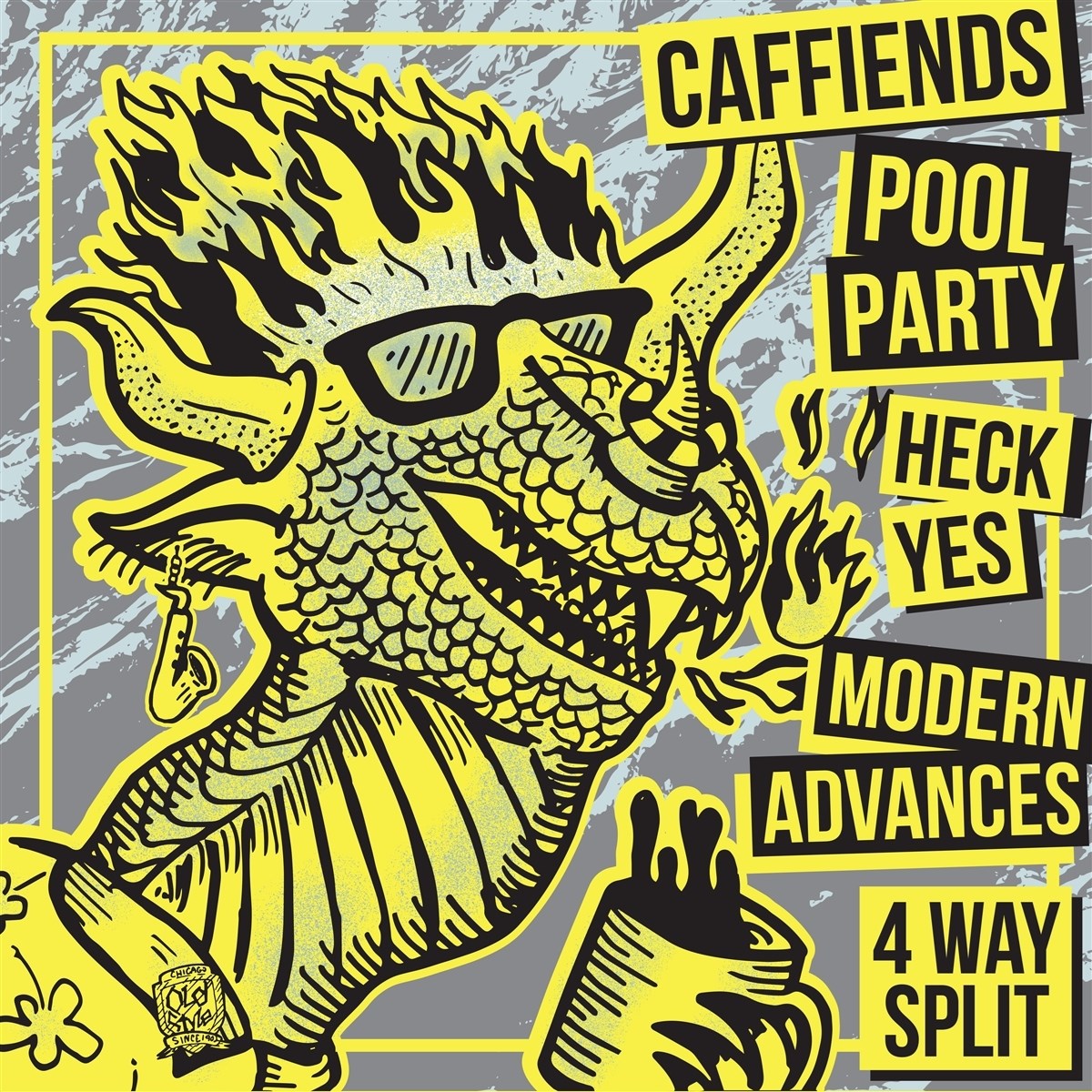 Afbeelding van Caffeinds & Heck Yes - 4 Way Split