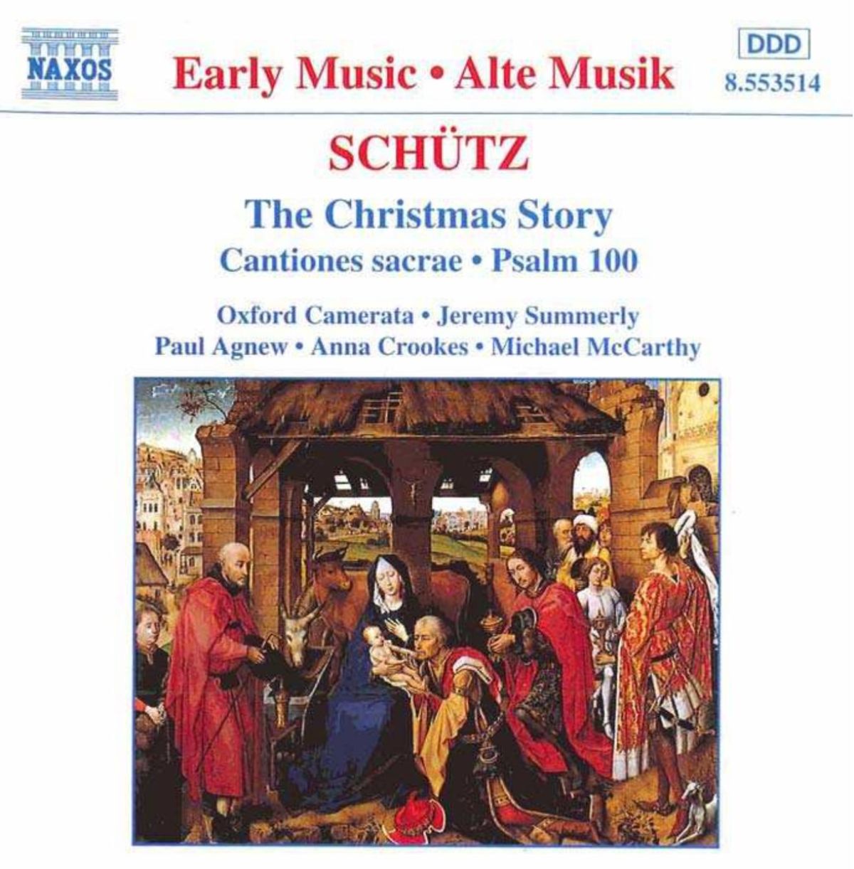 Afbeelding van Oxford Camerata, Jeremy Summerly - Schütz: The Christmas Story