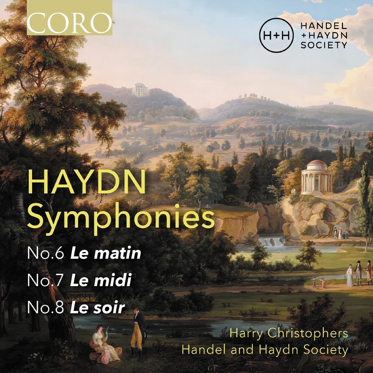 Afbeelding van Handel And Haydn Society, Harry Christophers - Haydn Symphonies 6, 7 & 8