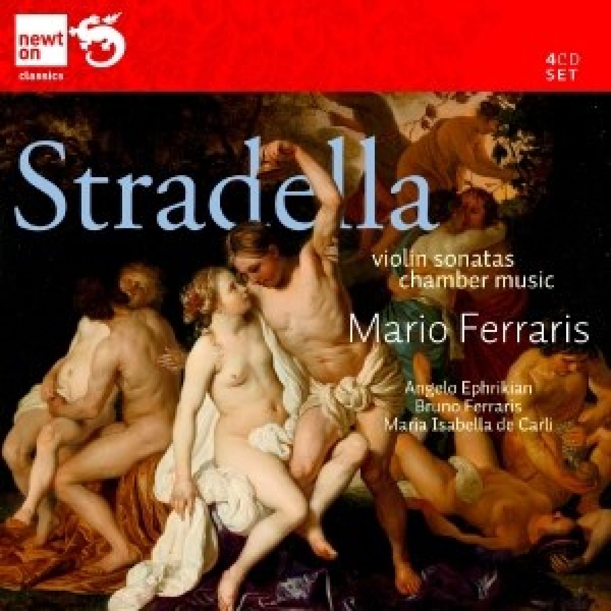 Afbeelding van Mario Ferraris, Bruno Ferraris, Angelo Ephrikian - Stradella: Chamber Music