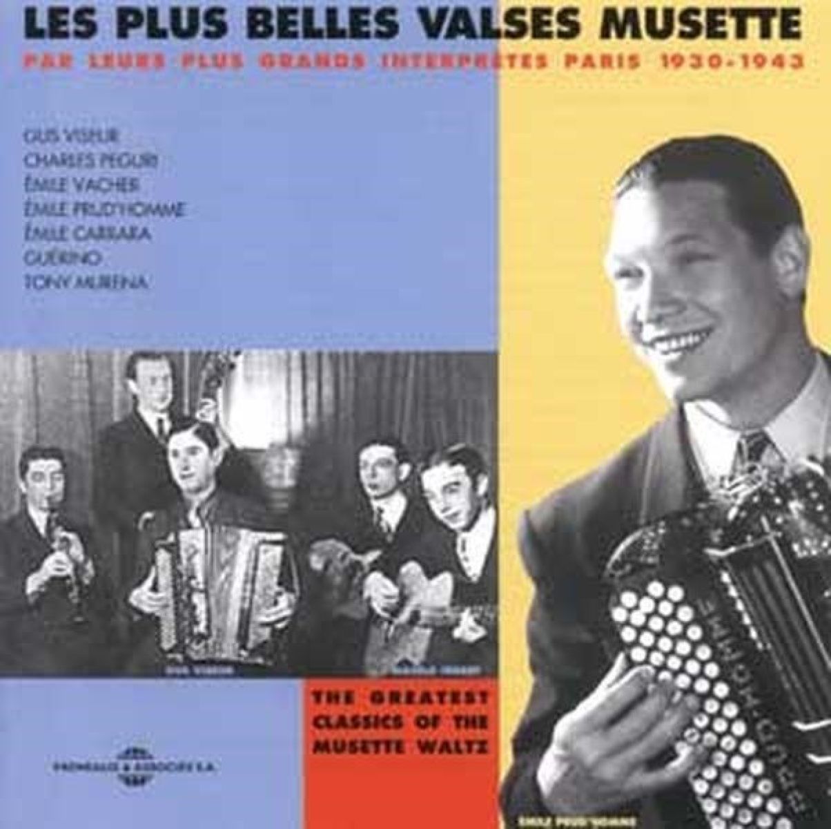 Afbeelding van Various Artists - Les Plus Belles Valses Musette Par Leurs Plus Grands Interprètes