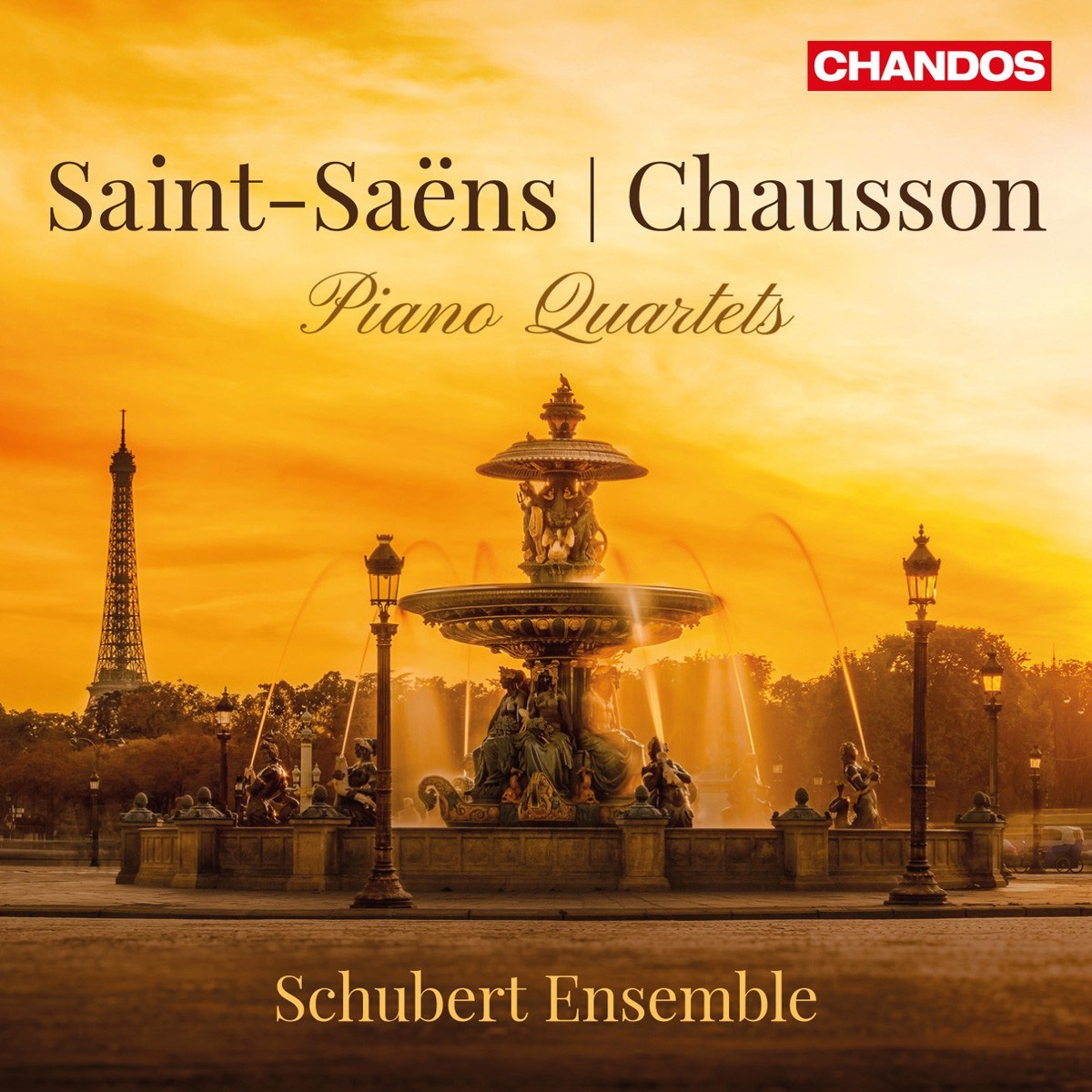 Afbeelding van The Schubert Ensemble - Saint-Saëns/Chausson: Piano Quartets