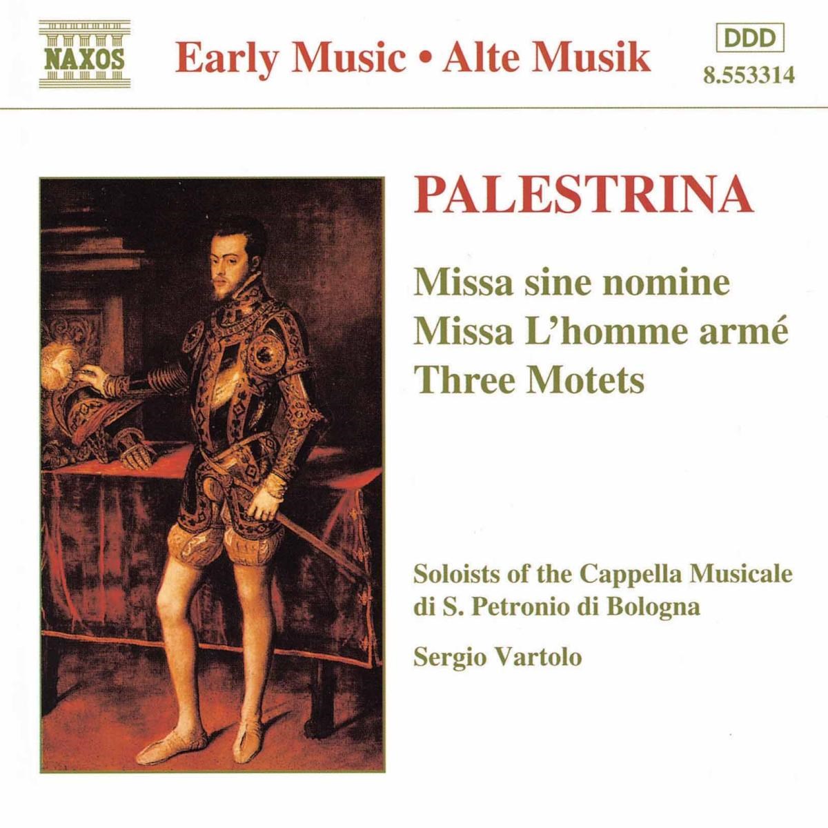 Afbeelding van Cappella Musicale Di San Petronio Di Bologna, Sergio Vartolo - Da Palestrina: Masses & Motets