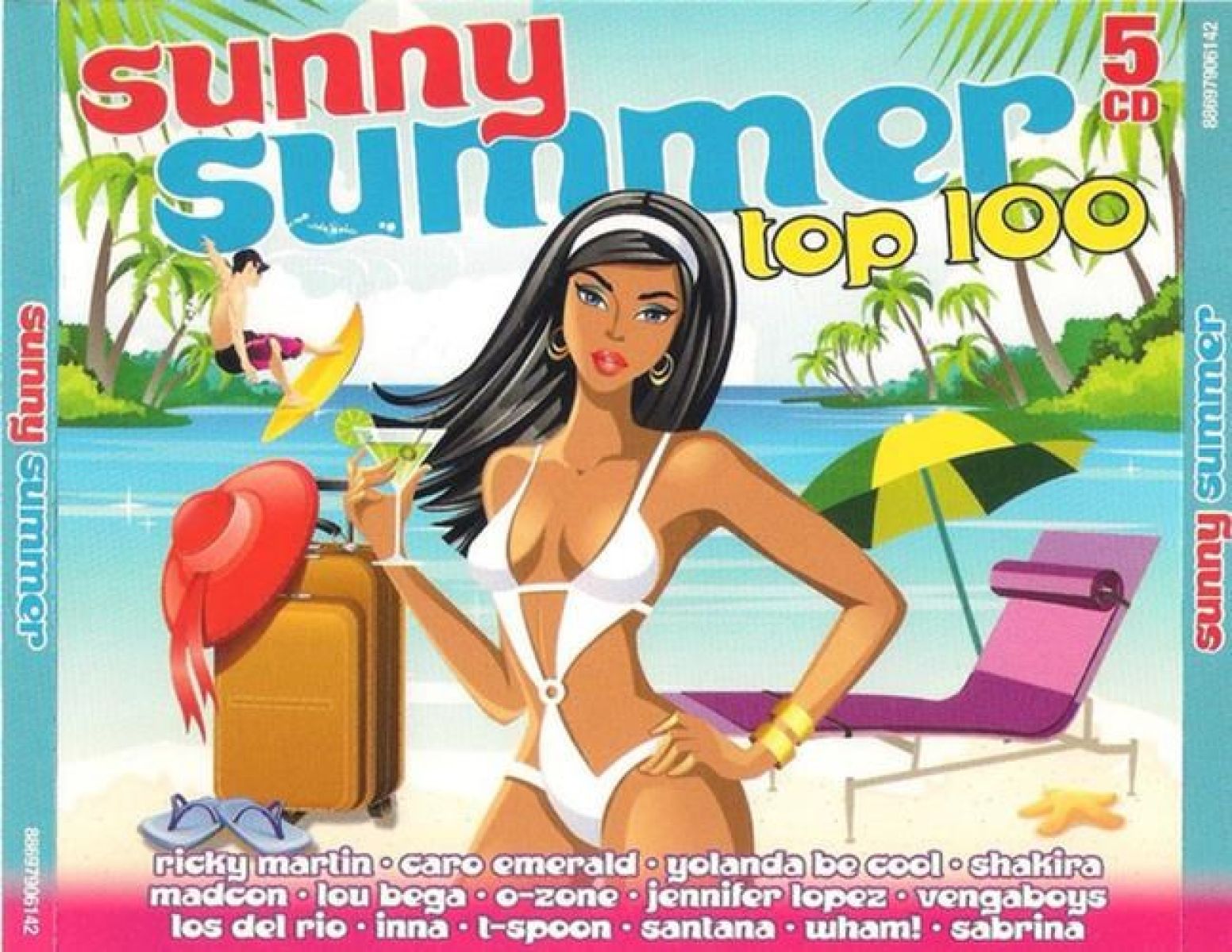 Afbeelding van Various Artists - Sunny Summer Top 100