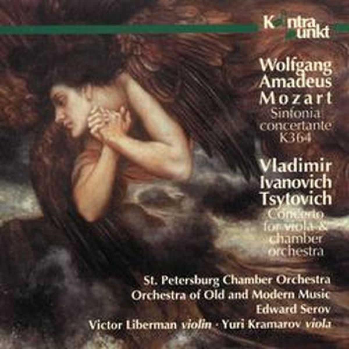 Afbeelding van St. Petersburg Chamber, Edward Serov, Victor Liber - W.A. Mozart | Vladimir I. Tsytovich