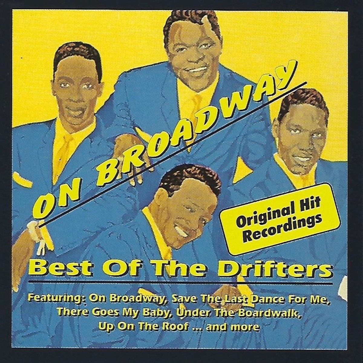 Afbeelding van The Drifters - On Broadway - Best Of