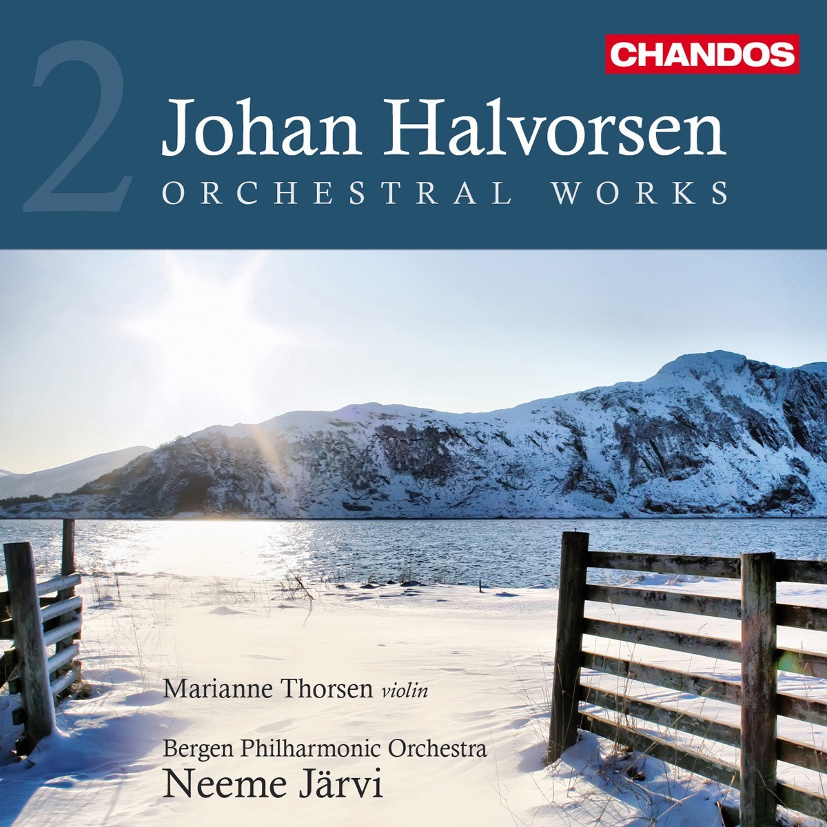 Afbeelding van Marianne Thorsen, Bergen Philharmonic Orchestra, Neeme Järvi - Halvorsen: Orchestral Works, Volume 2