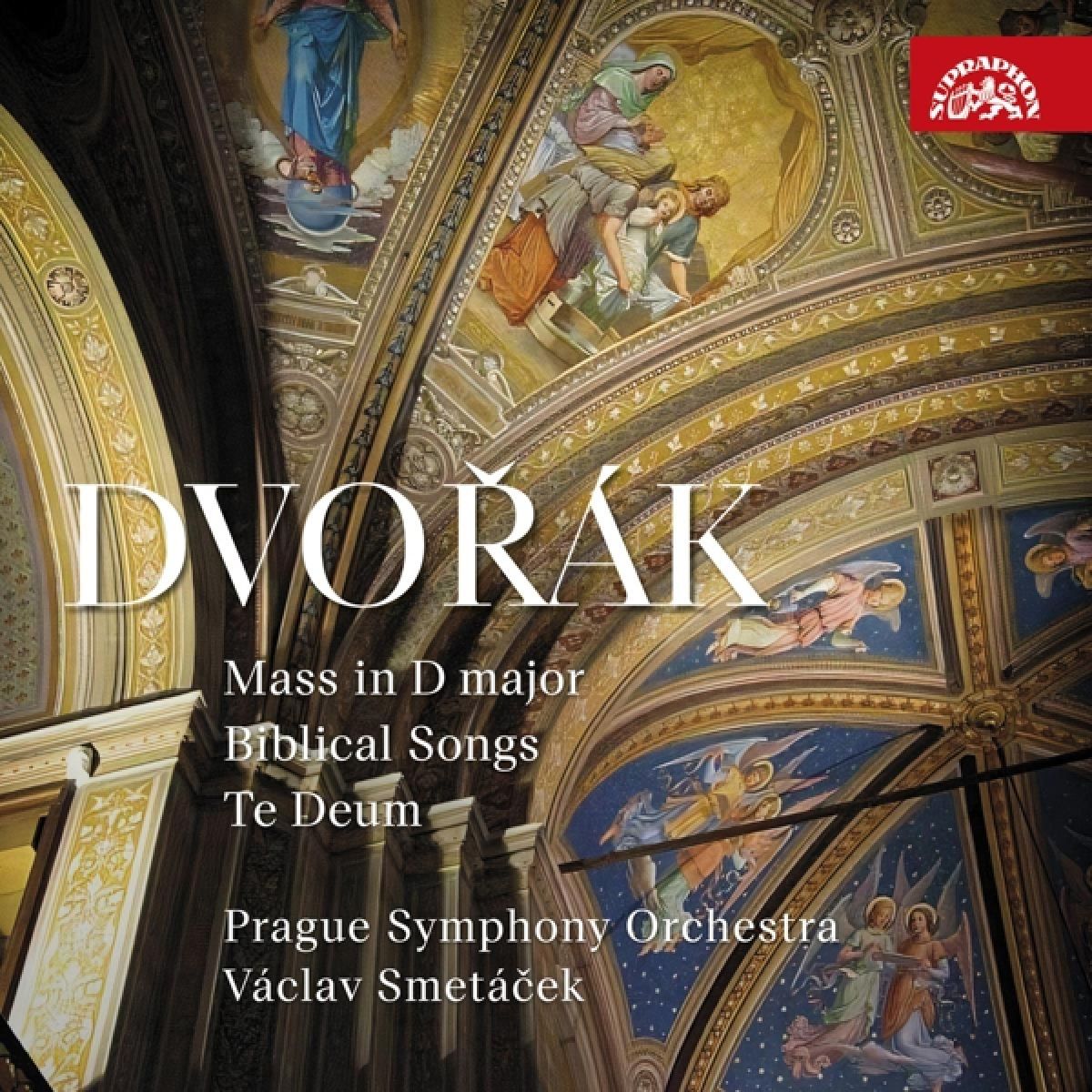 Afbeelding van Prague Symphony Orchestra, Vaclav Smetacek - Dvořák: Mass In D Major | Biblical Songs | Te Deum