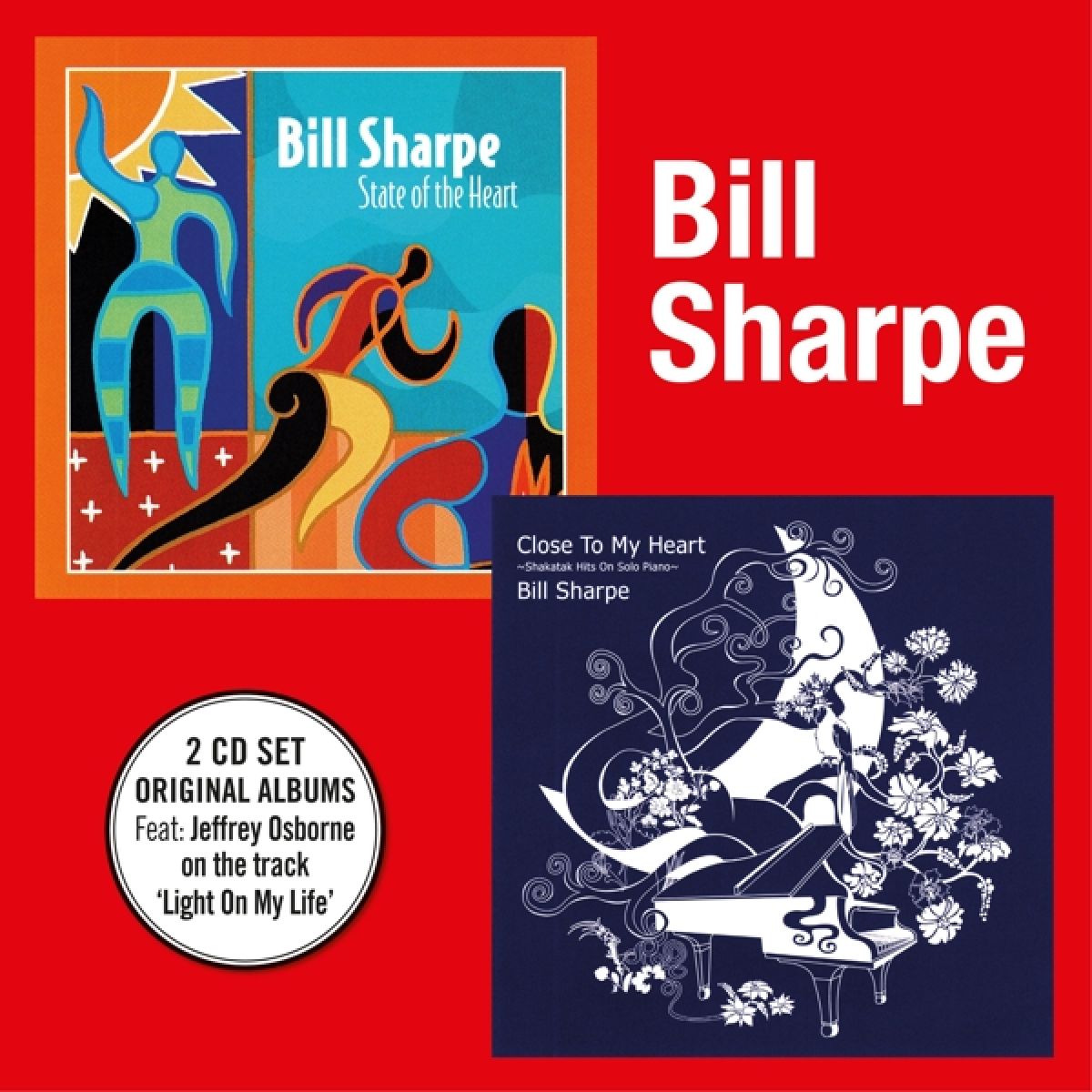 Afbeelding van Bill Sharpe - State Of The Heart / Close To My Heart