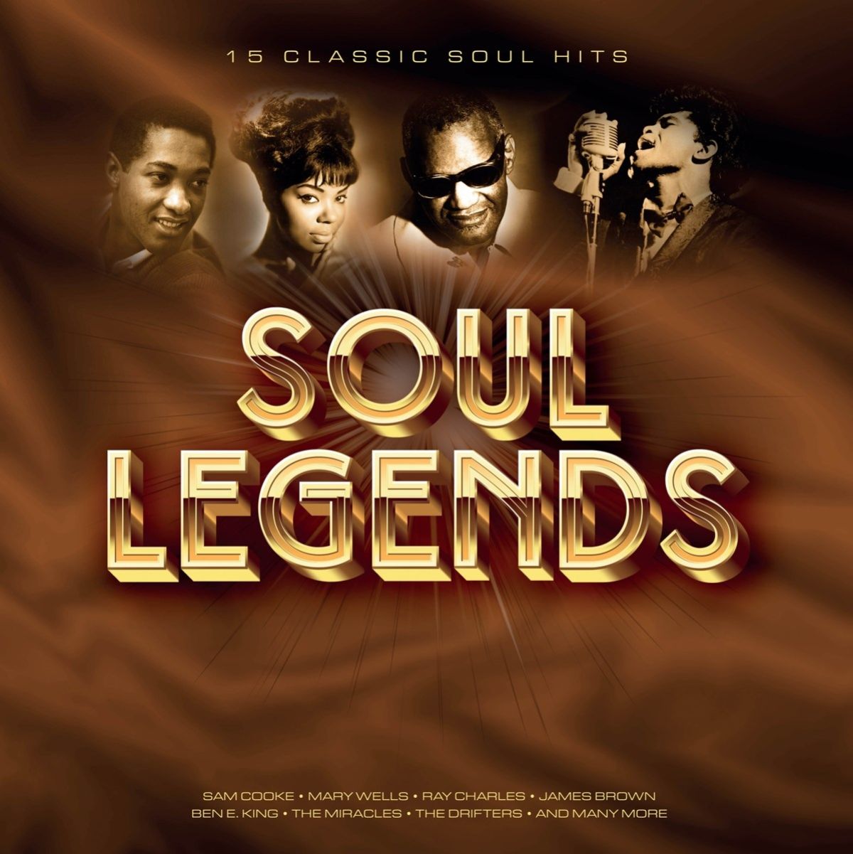 Afbeelding van Various Artists - Soul Legends 15 Classic Soul Hits