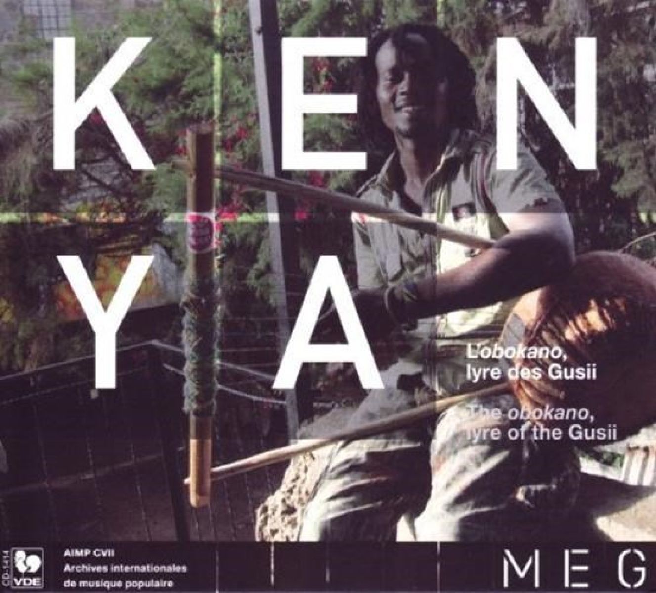 Afbeelding van Various Artists - Kenya-The Obokano, Lyre Of The Gusii