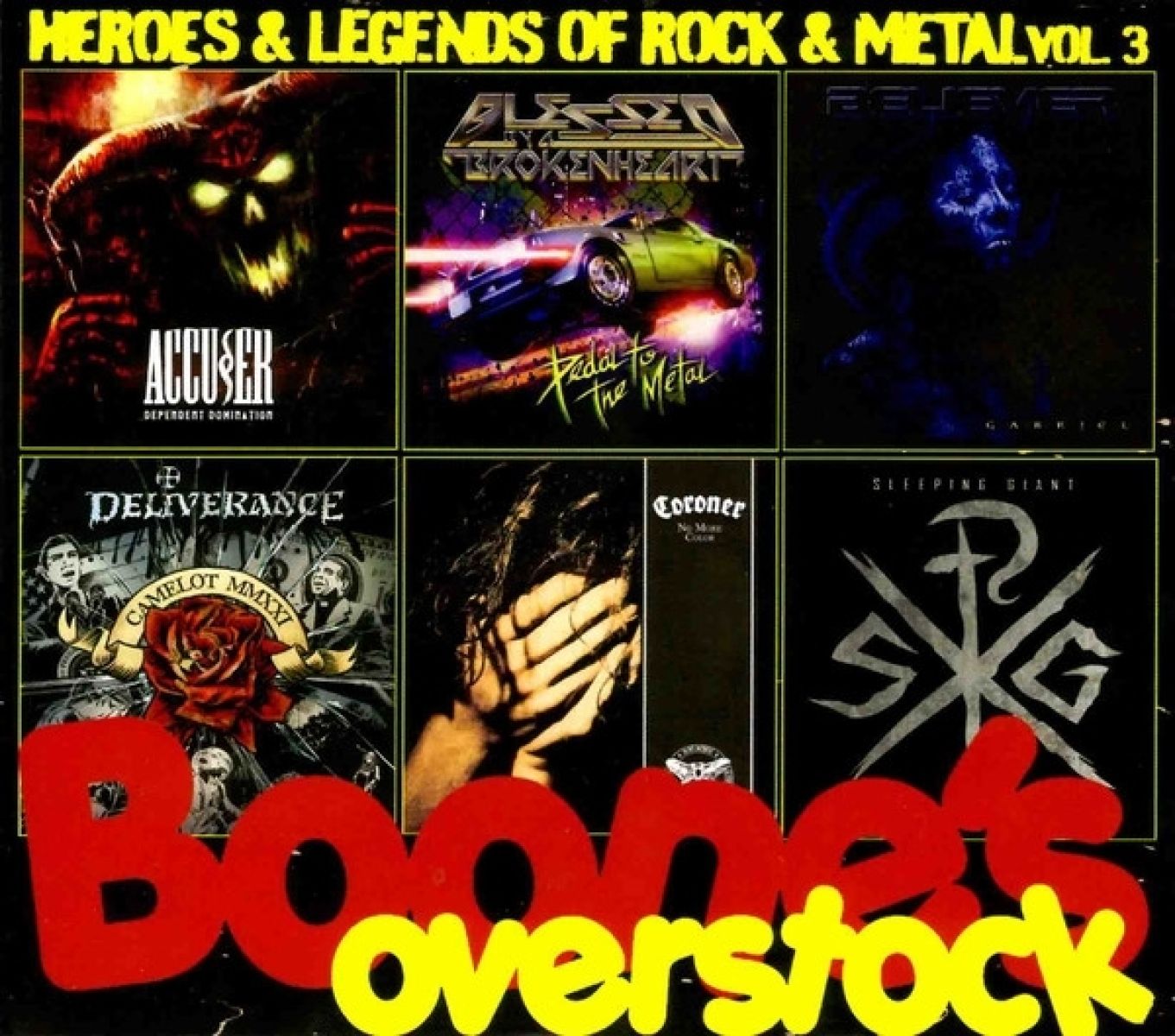 Afbeelding van Various Artists - Heroes & Legends Of Rock & Metal, Vol. 3
