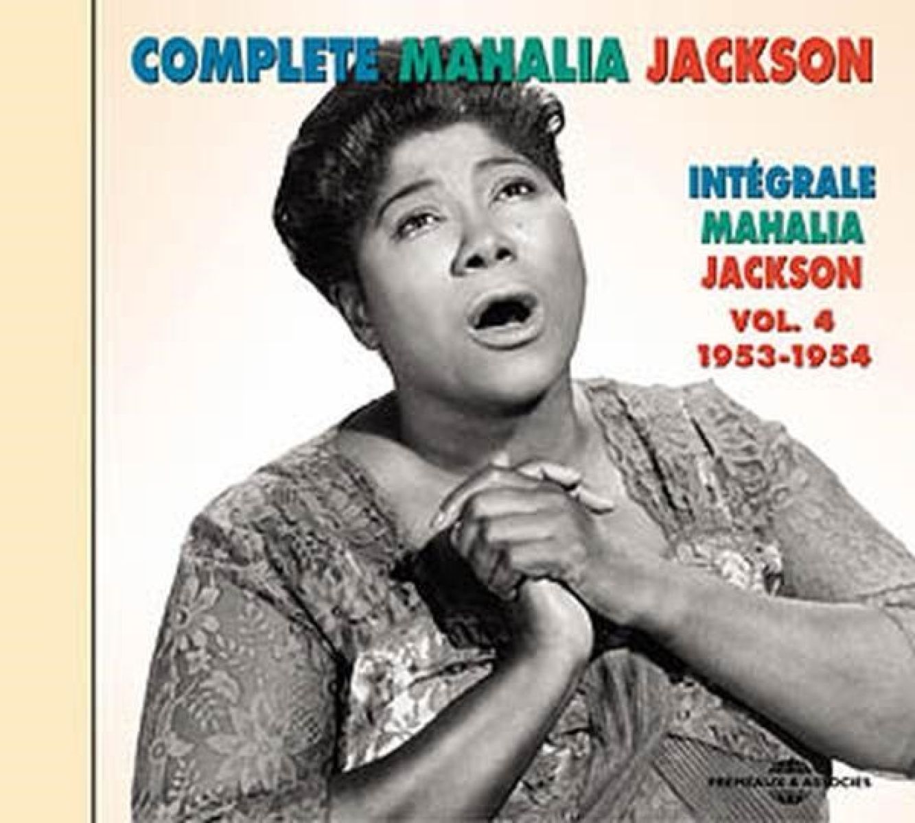 Afbeelding van Mahalia Jackson - Integrale Volume 4 : 1953-1954