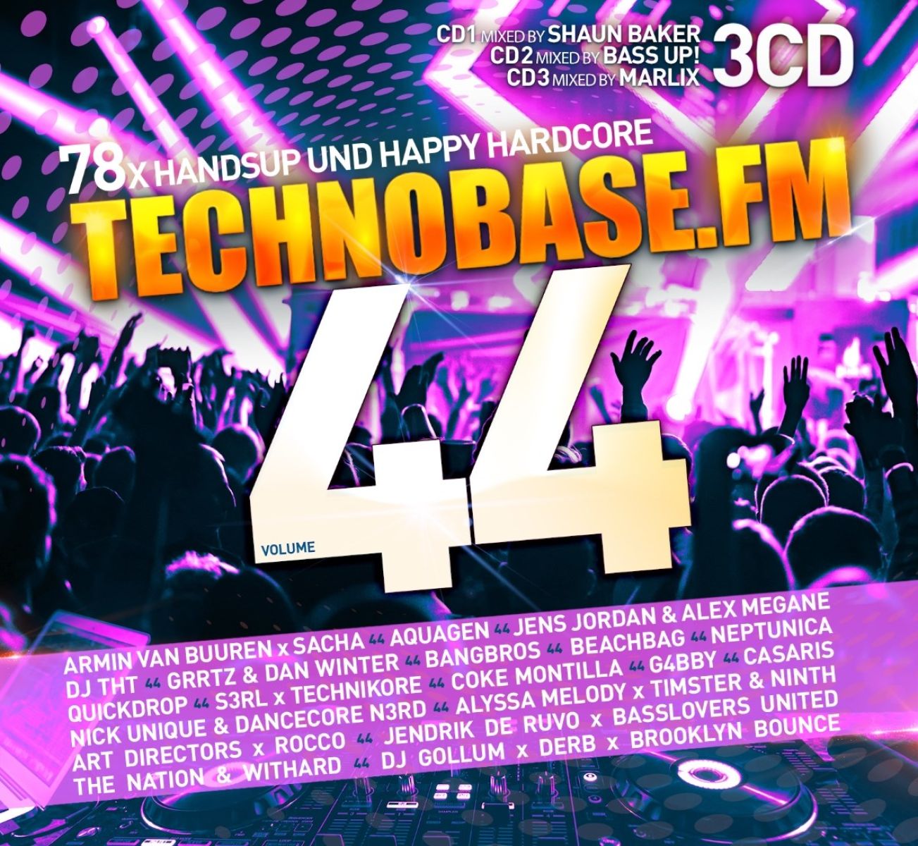 Afbeelding van Various Artists - Technobase.Fm Vol. 44
