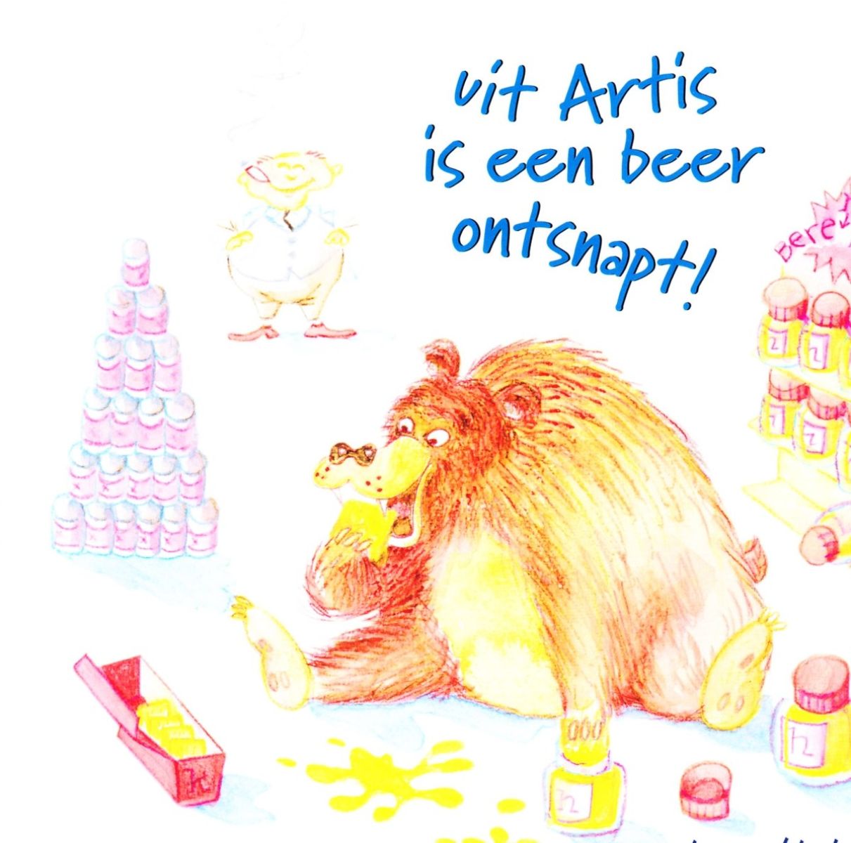 Afbeelding van Various Artists - Uit artis is een beer ontsnapt