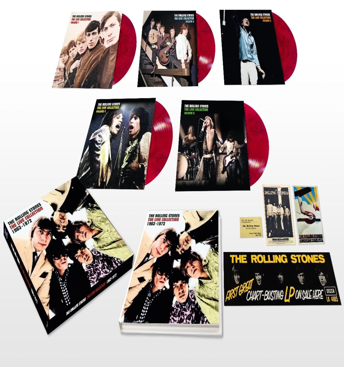 Afbeelding van The Rolling Stones - Live Collection '63-'72