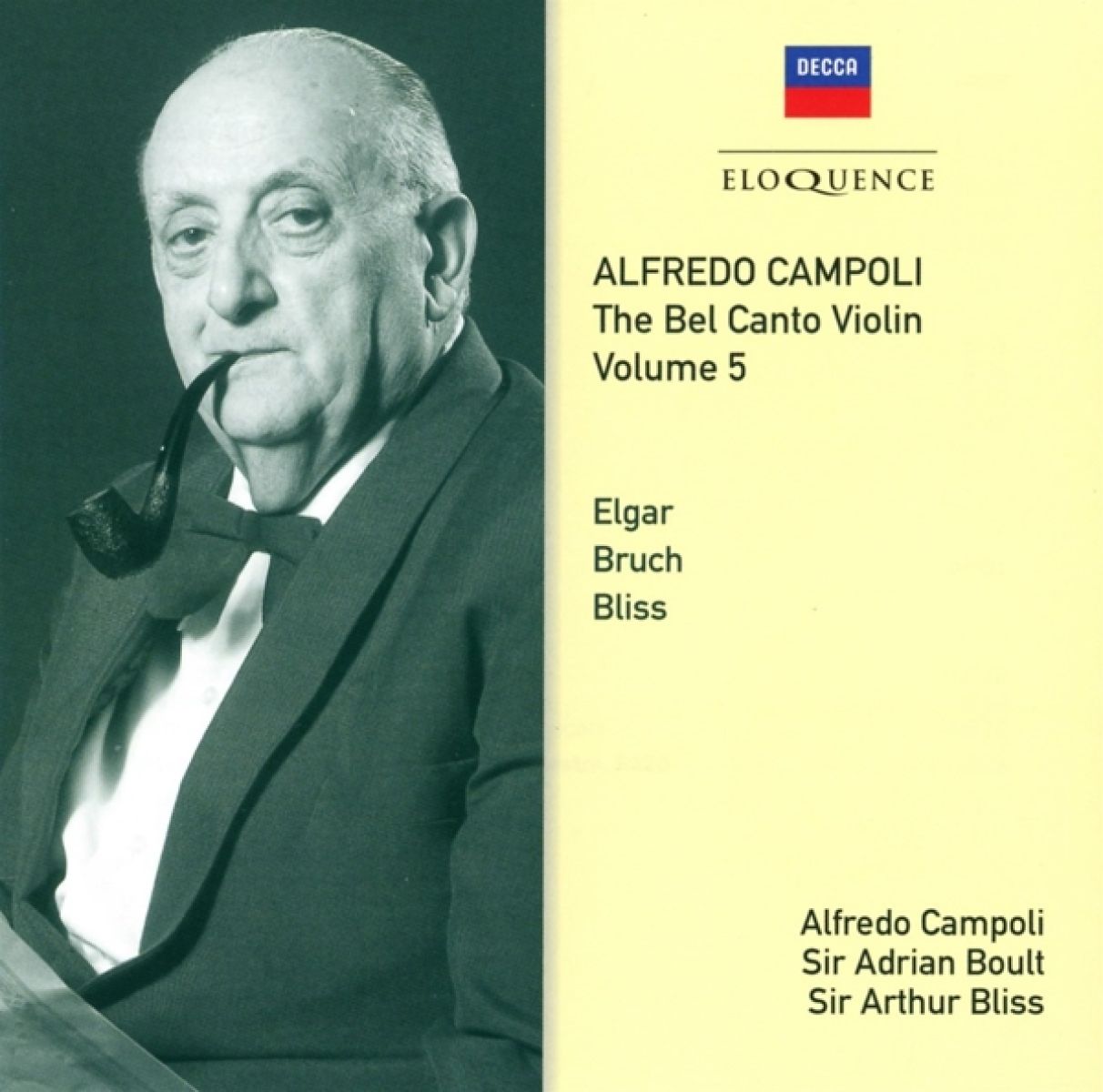 Afbeelding van Alfredo Campoli: The Bel Canto Violin (Volume 5)