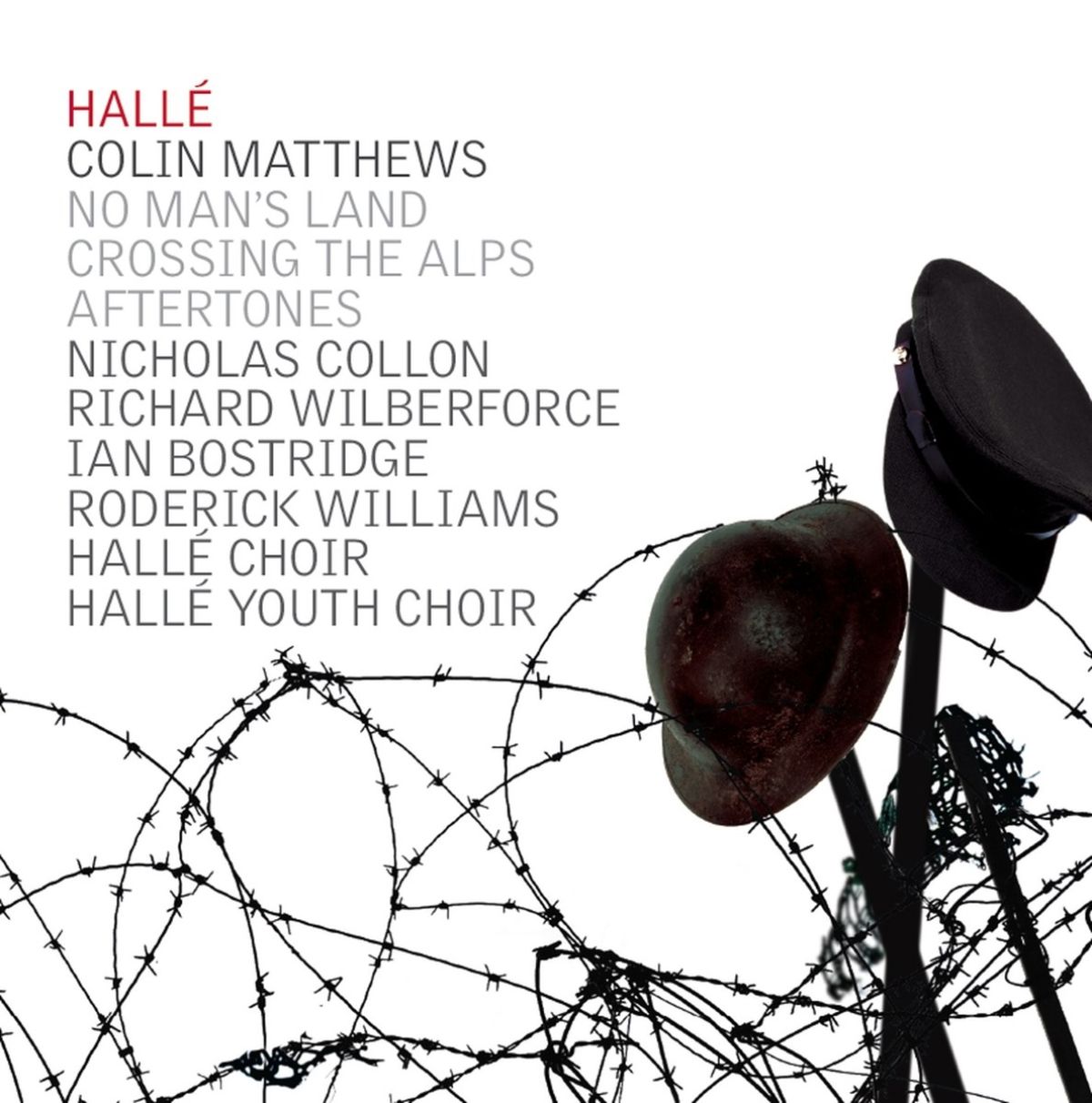 Afbeelding van Hallé Choir, Hallé Youth Choir, Nicholas Collon - No Man's Land; Crossing The Alps; Aftertones
