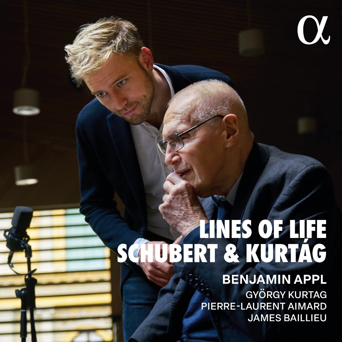 Afbeelding van Benjamin Appl, György Kurtág, Pierre-Laurent Aimard, James Baillieu - Lines Of Life: Schubert & Kurtag