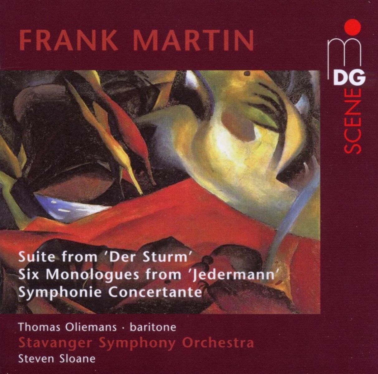 Stavanger Symfoniorkester, Thomas Oliemans, Steven Sloane - Frank Martin: Suite From 'Der Sturm' | Six Monologues From 'Jedermann' | Symphonie Concertante