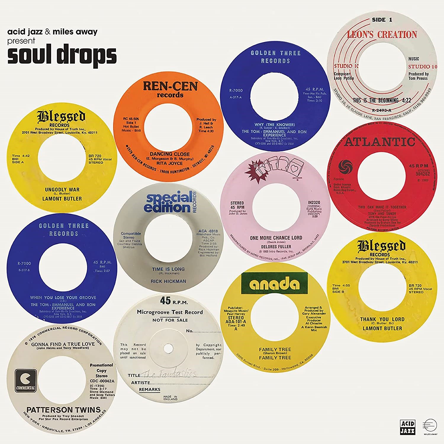 Afbeelding van Various Artists - Acid Jazz & Miles Away Present Soul Drops