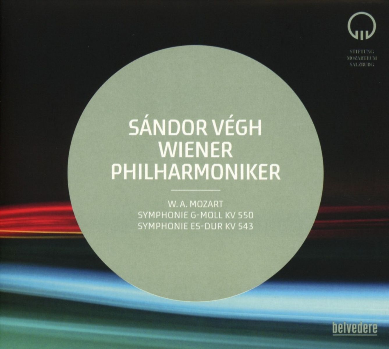Afbeelding van Wiener Philharmoniker, Sándor Végh - Mozart: Symphonie Kv 543/550