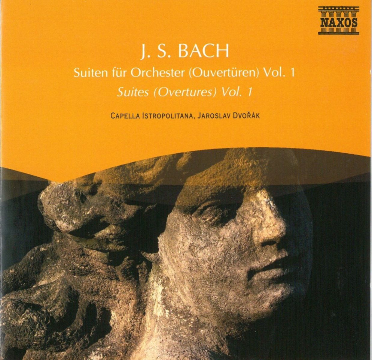 Afbeelding van Capella Istropolitana, Jaroslav Dvořák - J.S. Bach: Suiten Für Orchester Nos. 1,2,5 Vol.1