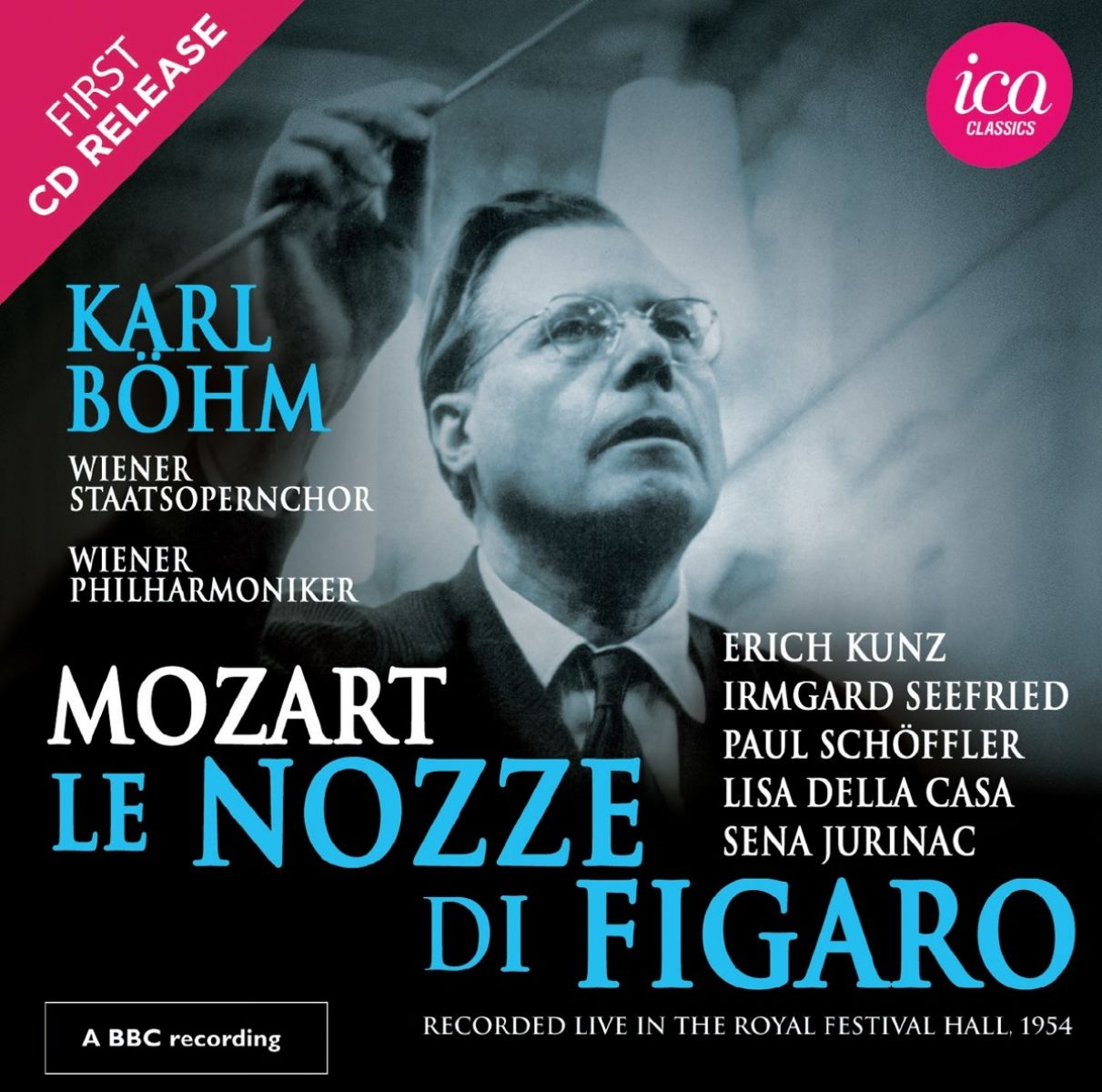 Afbeelding van Vienna Philharmonic, Karl Böhm - Mozart: Le Nozze Di Figaro, K. 492 (Live)
