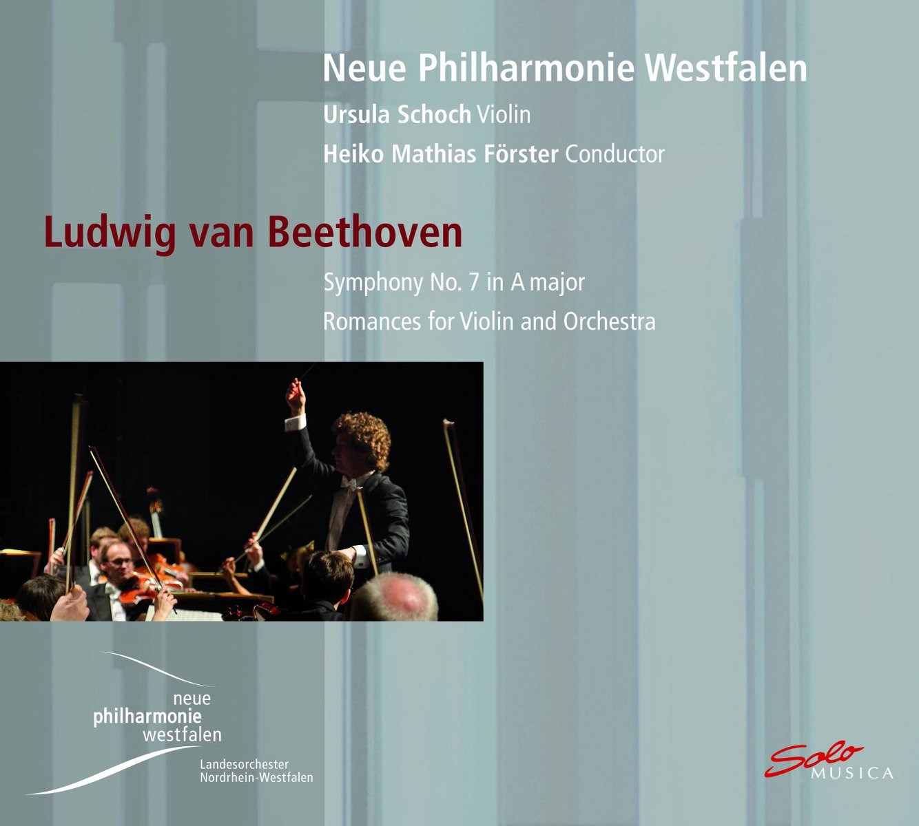 Afbeelding van Neue Philharmonie Westfalen, Matthias Förster - Beethoven: Symphony No.7