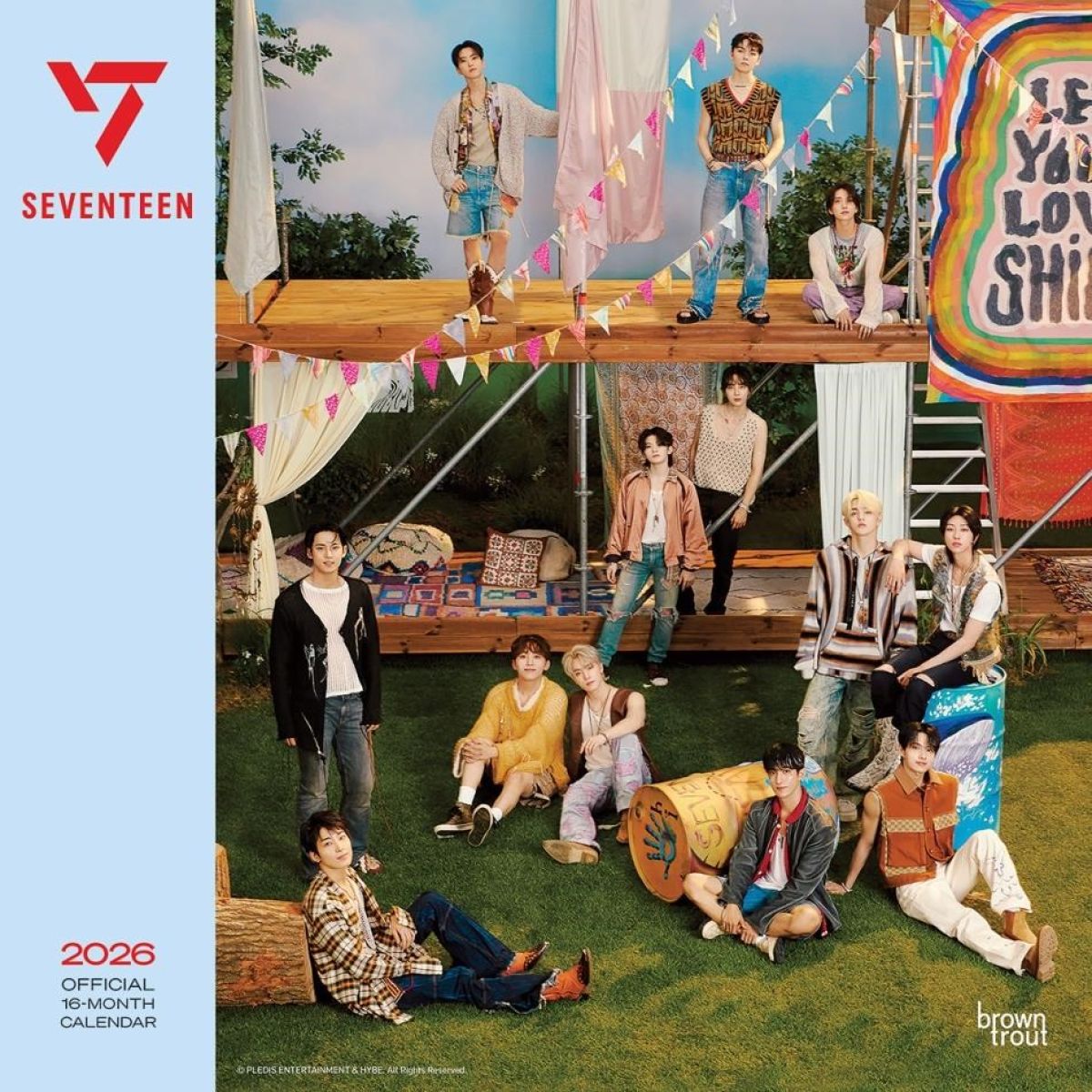 Kalender 2026 - Seventeen