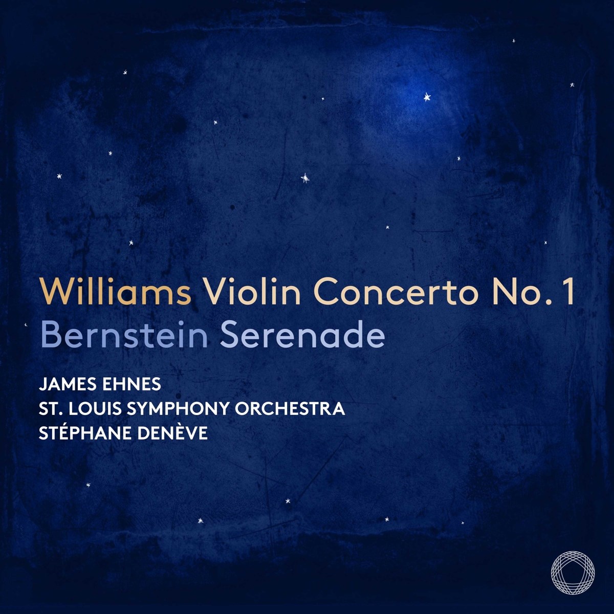 Afbeelding van James Ehnes, St. Louis Symphony Orchestra, Stéphane Denève - Williams: Violin Concerto No. 1 / Bernstein: Serenade
