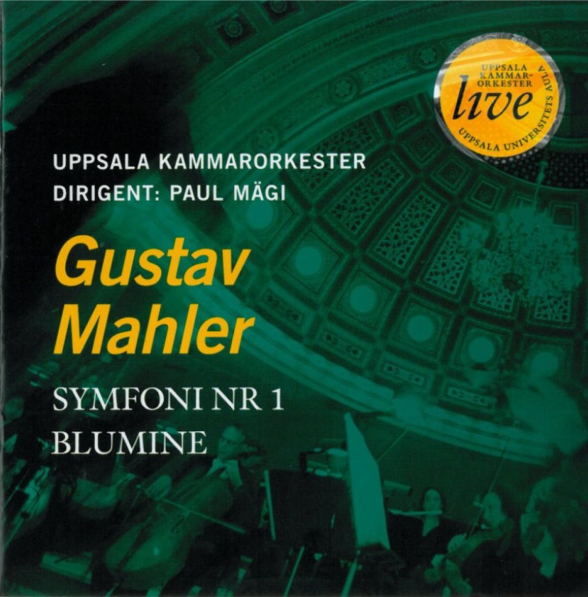 Afbeelding van Uppsala Chamber Orchestra - Symphony No.1