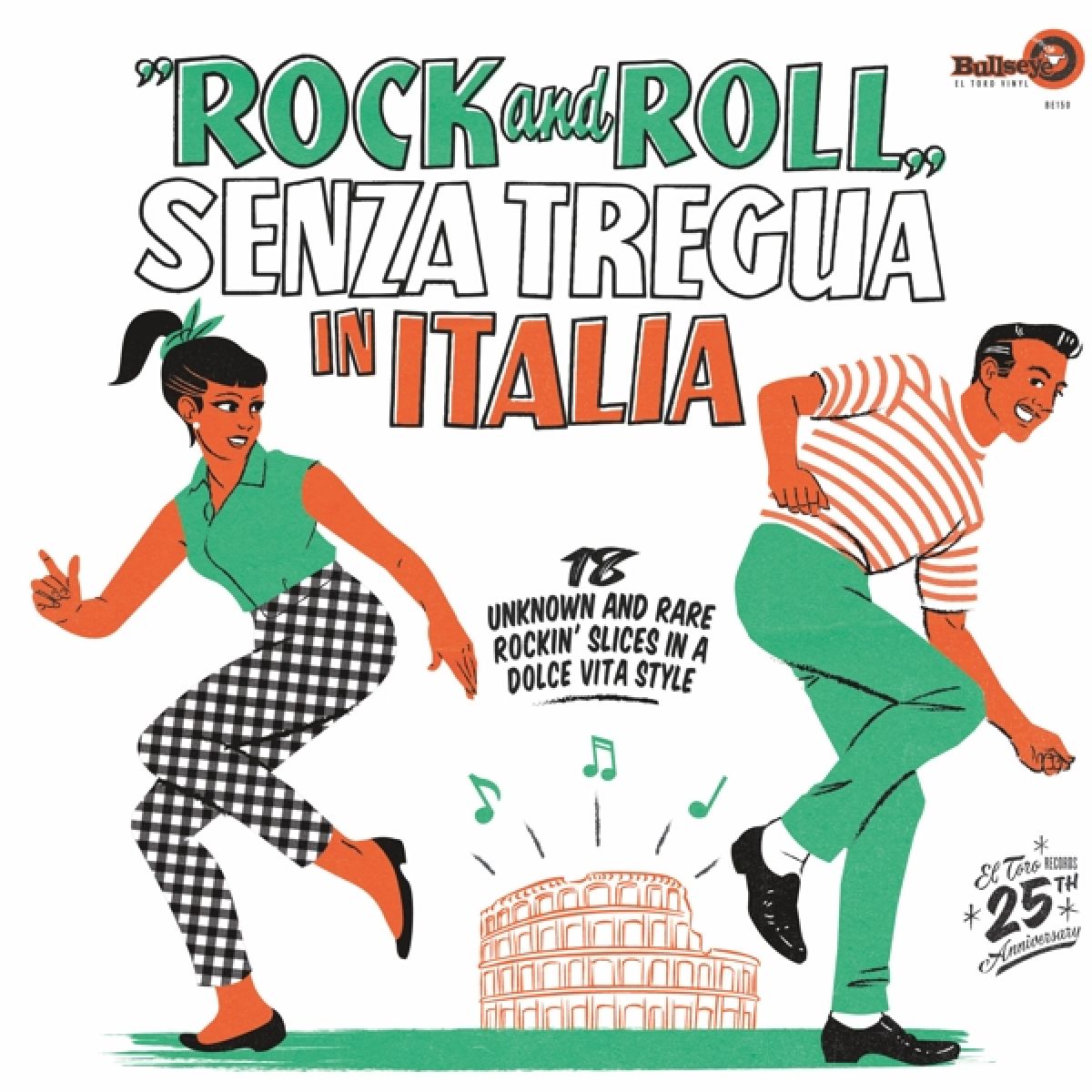 Afbeelding van Various Artists - Rock And Roll Senza Tregua In Italia (18 Unknown And Rare Rockin' Slices In A Dolce Vita Style)